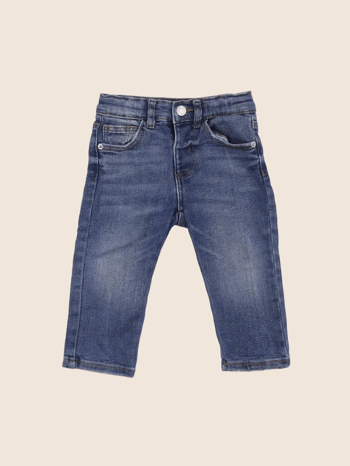 Zara - jean bleu - 9/12 mois