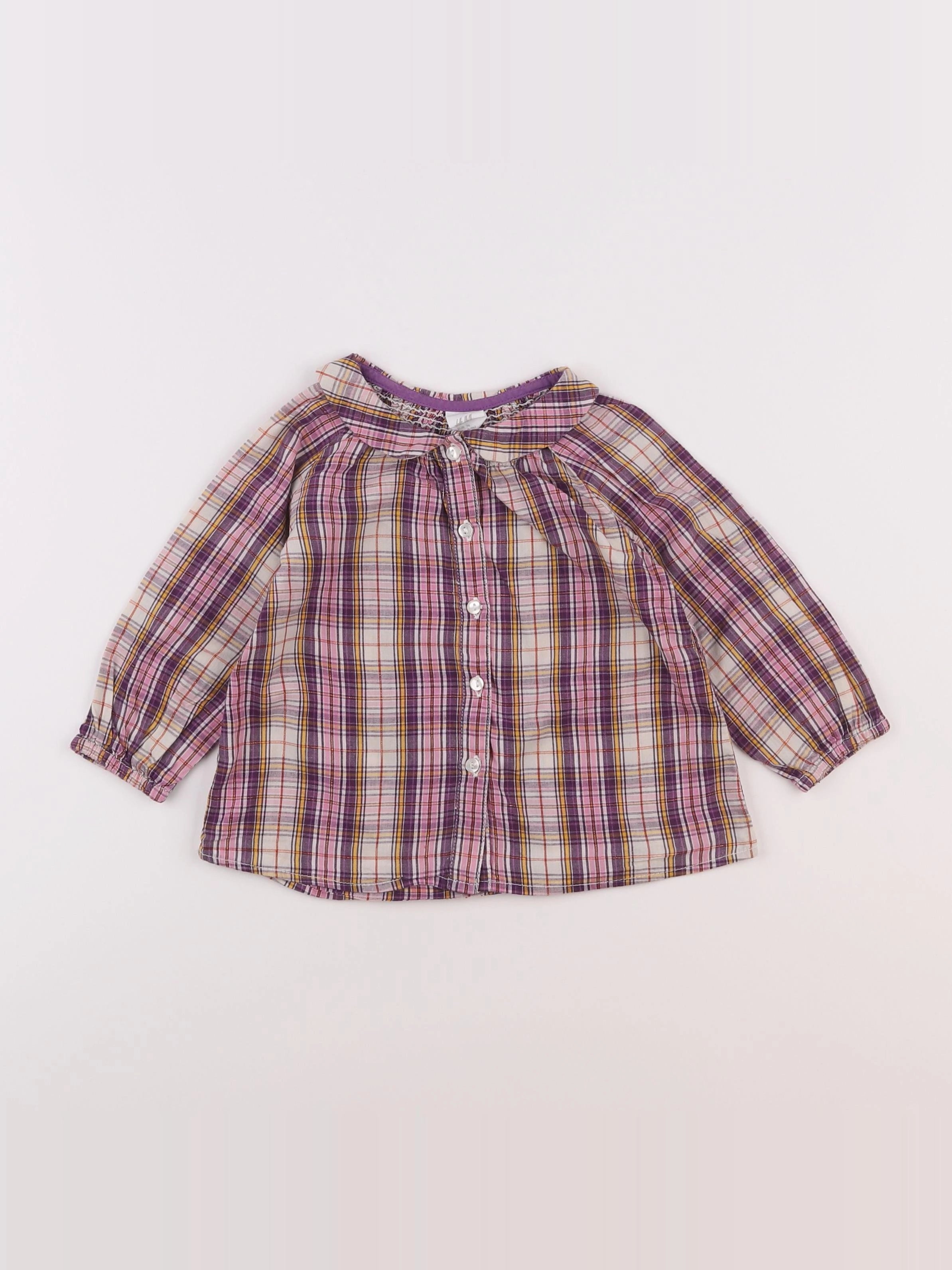 H&M - blouse multicolore - 6/9 mois