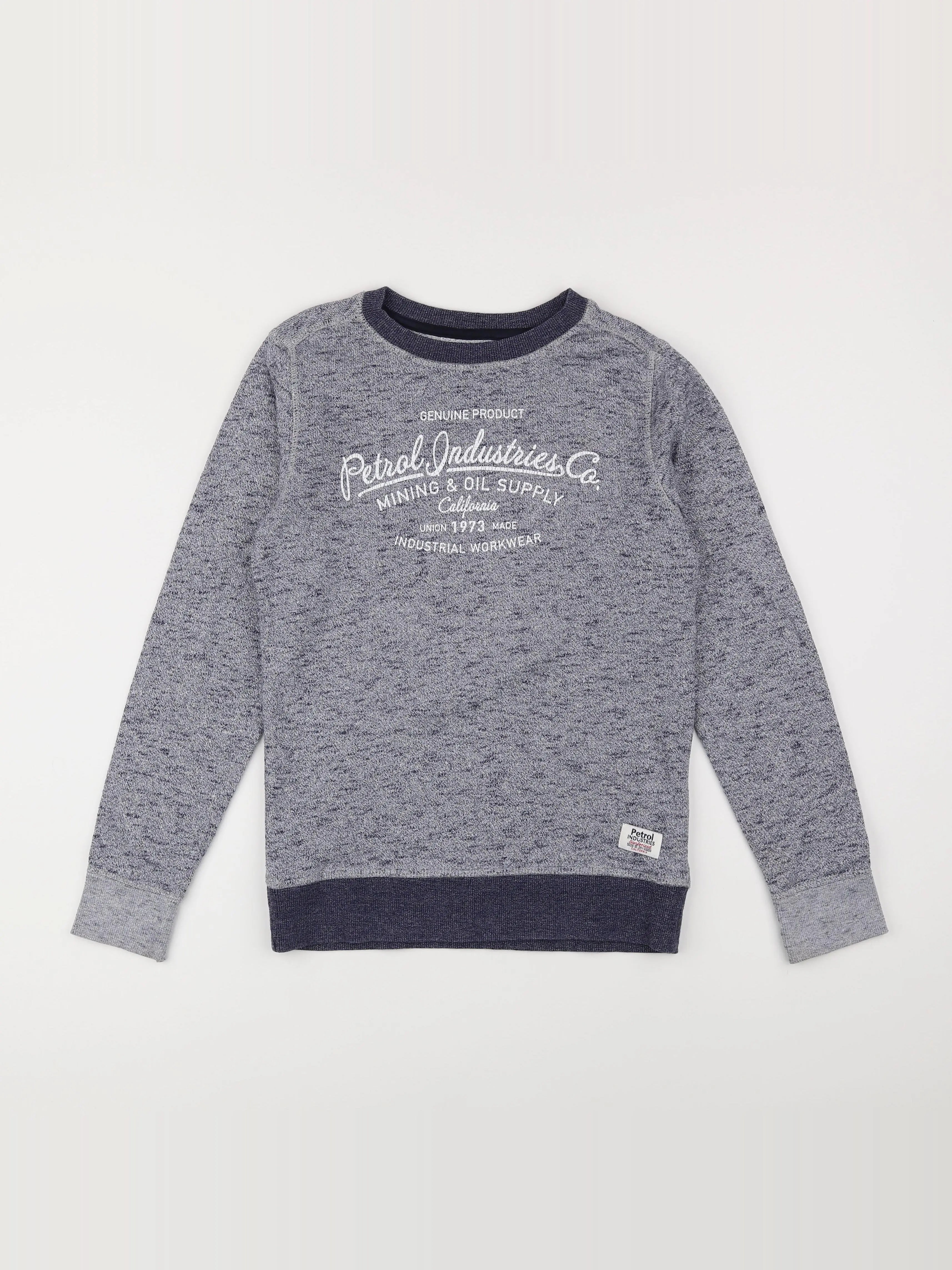 Petrol Industries - sweat bleu - 12 ans