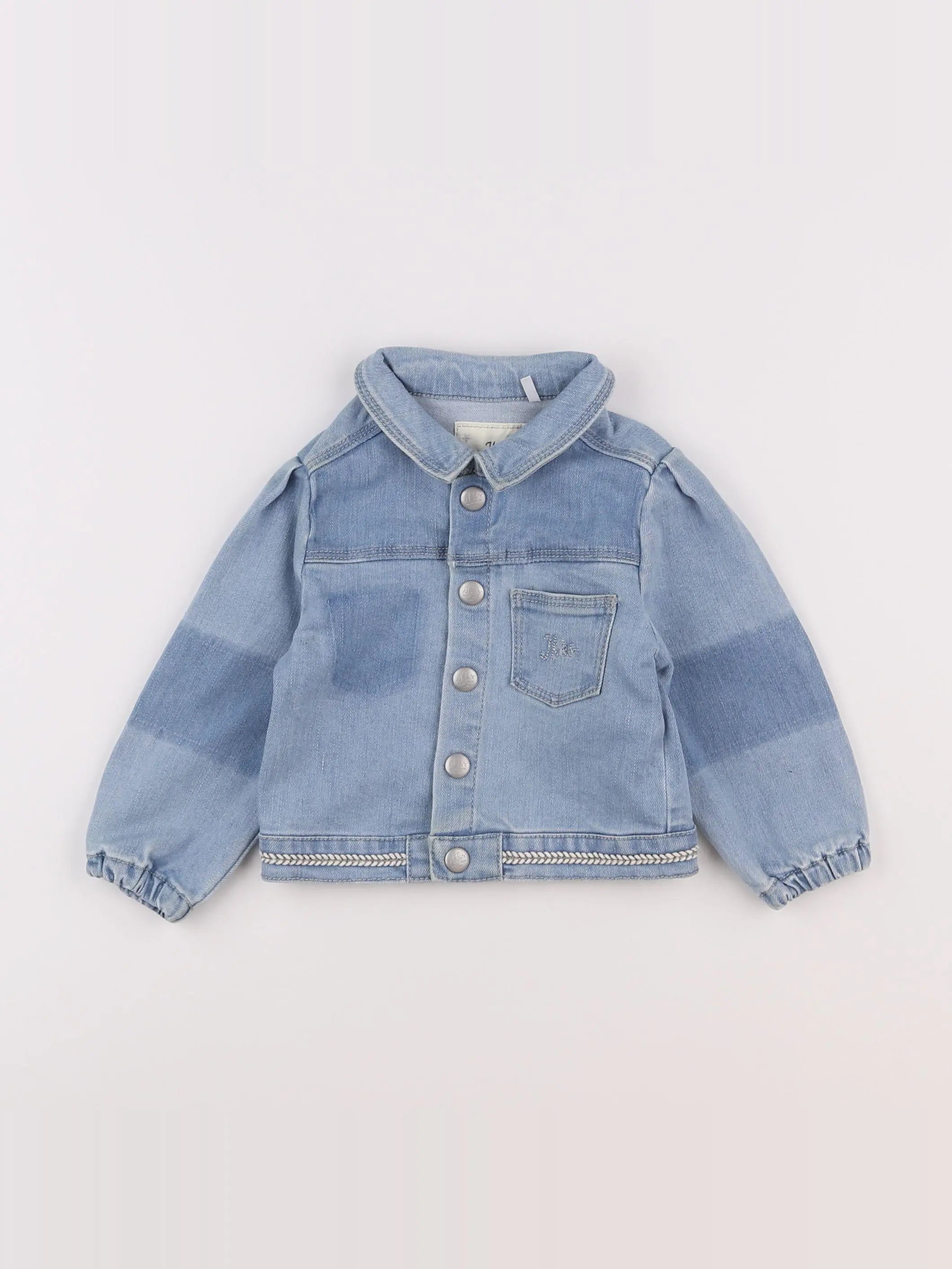 IKKS - veste bleu - 12 mois