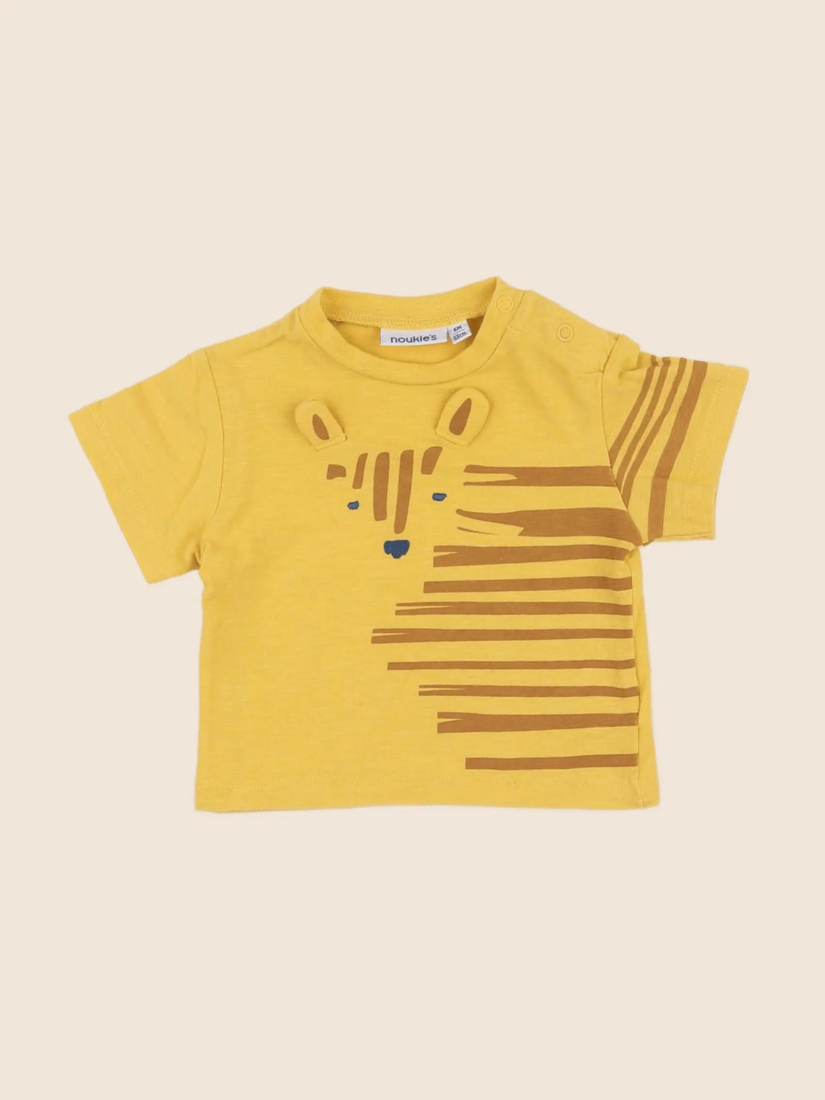 Noukie's - tee-shirt jaune - 6 mois