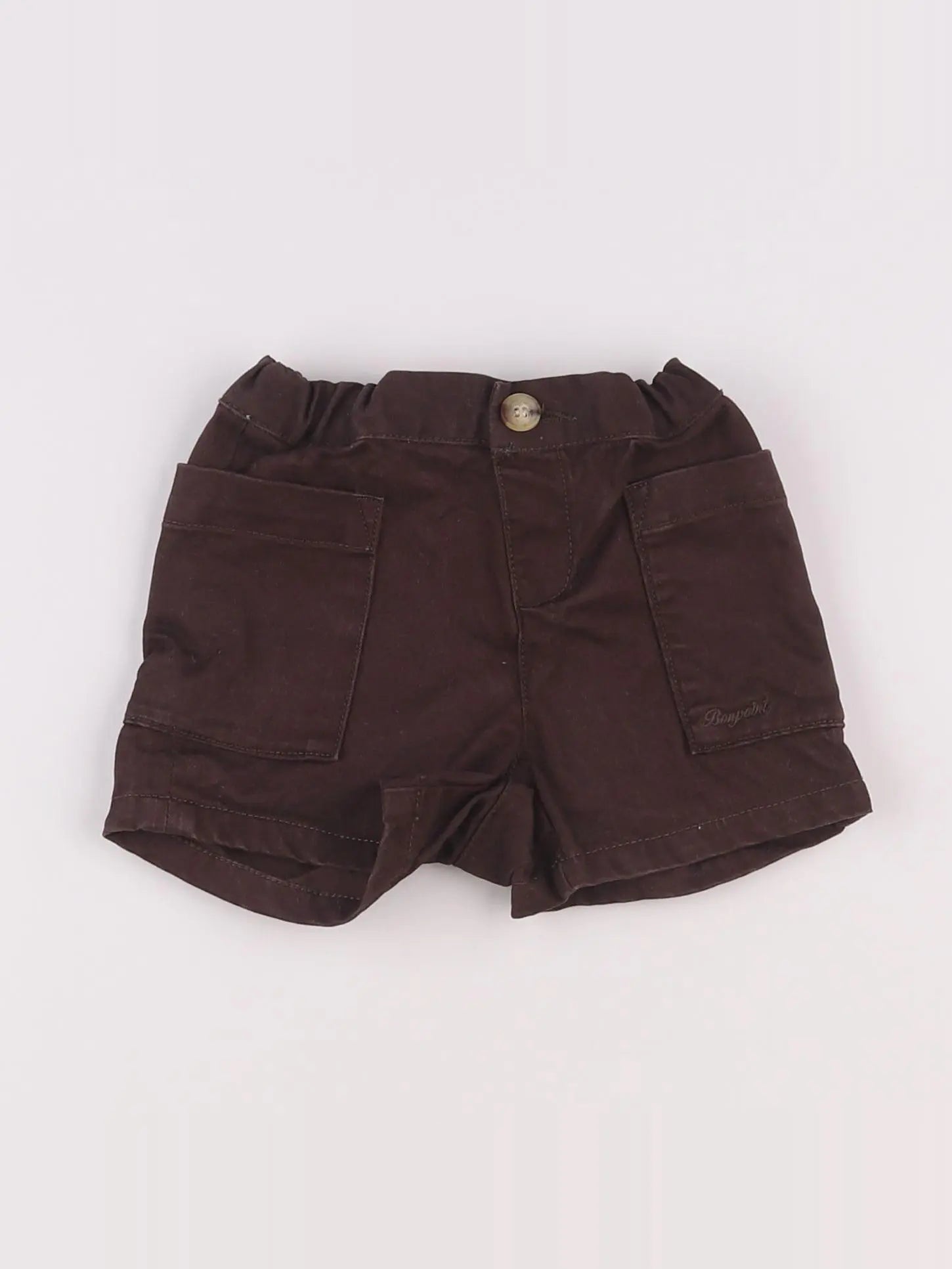 Bonpoint - short marron - 6 mois