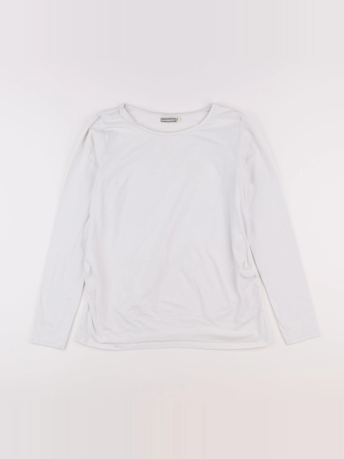 Vertbaudet - tee-shirt grossesse blanc - 42 à 44
