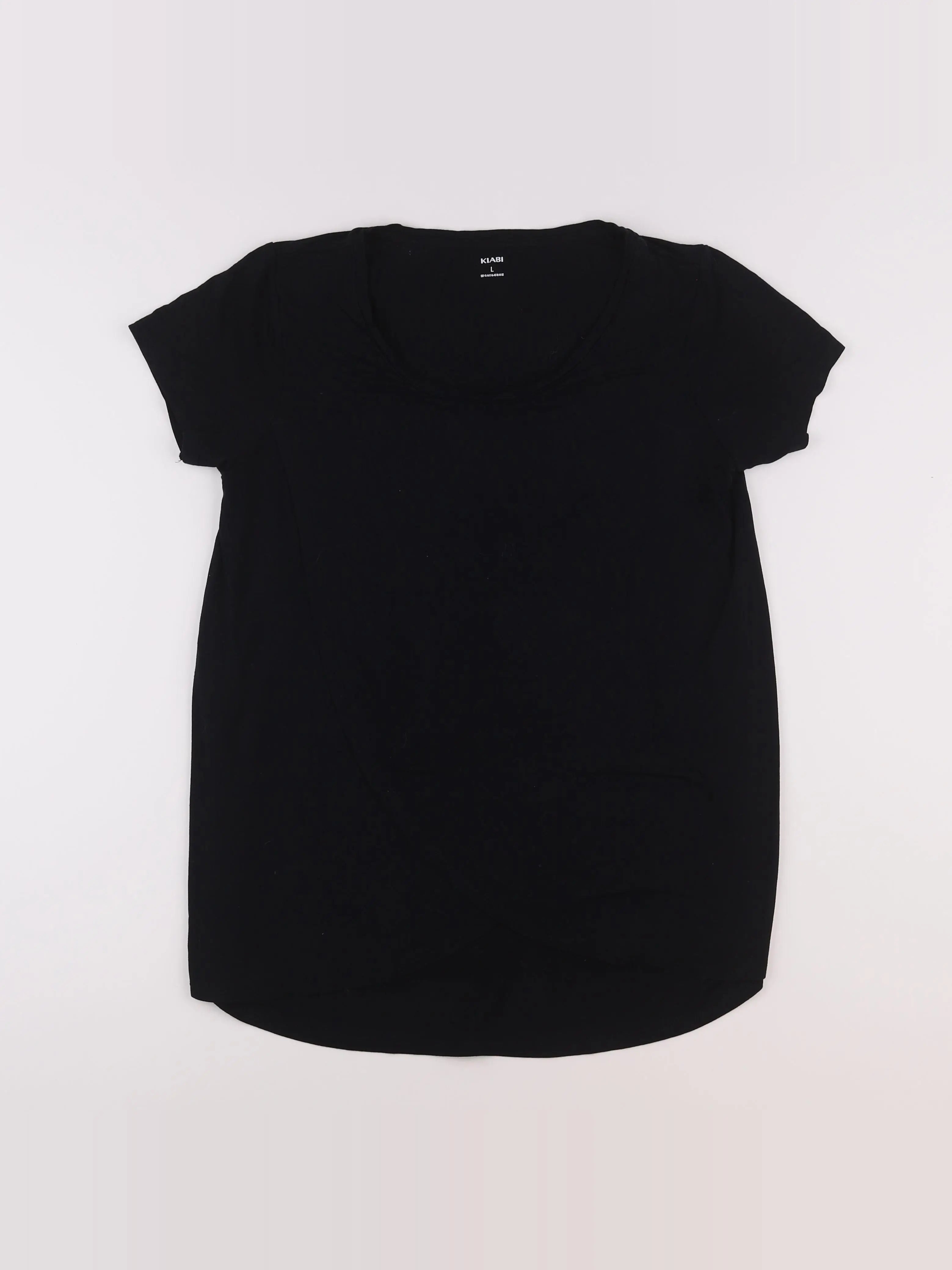 Kiabi - tee-shirt grossesse noir - 40