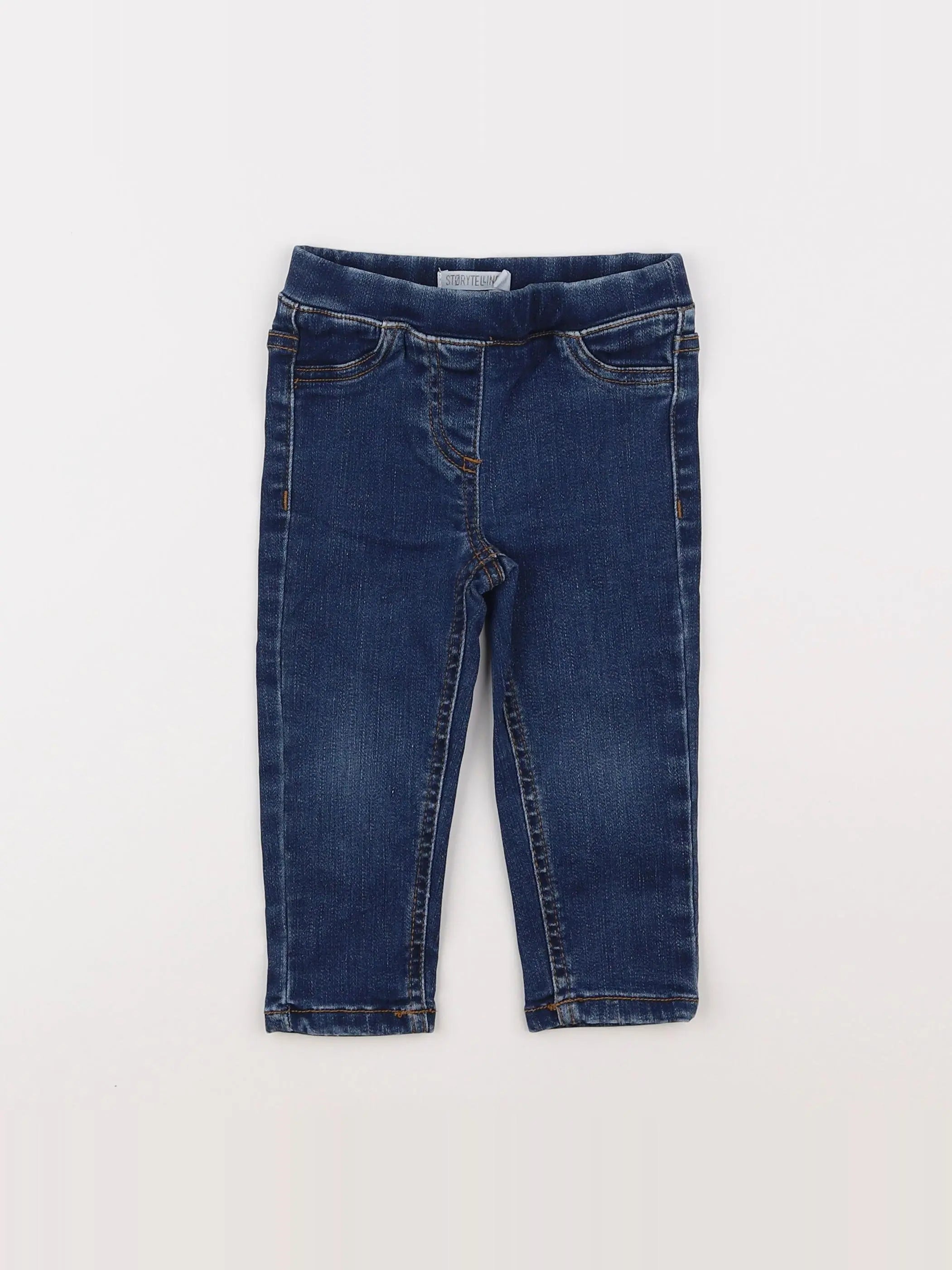 Storytelling - jegging bleu - 3 mois
