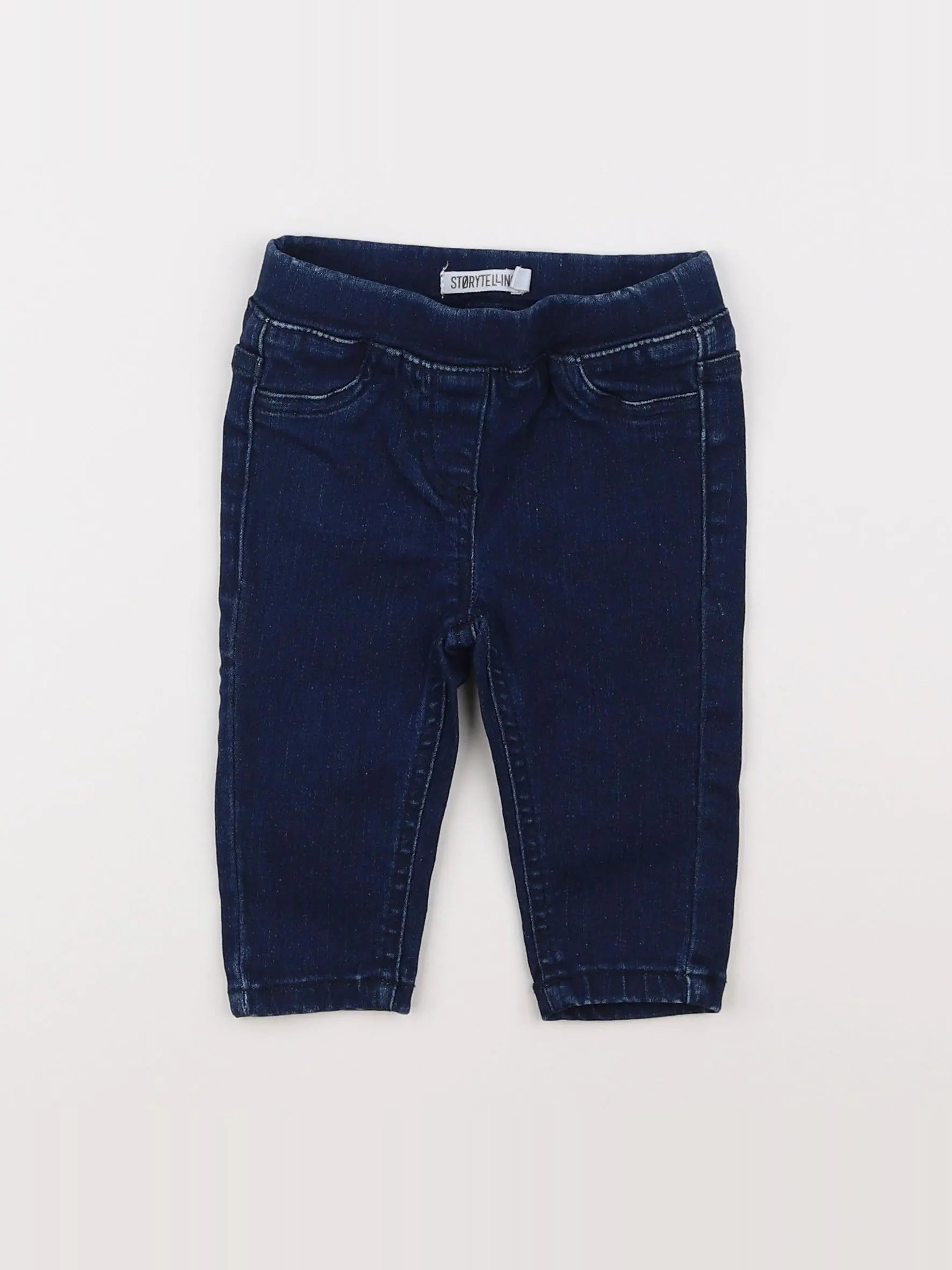 Storytelling - jegging bleu - 6 mois