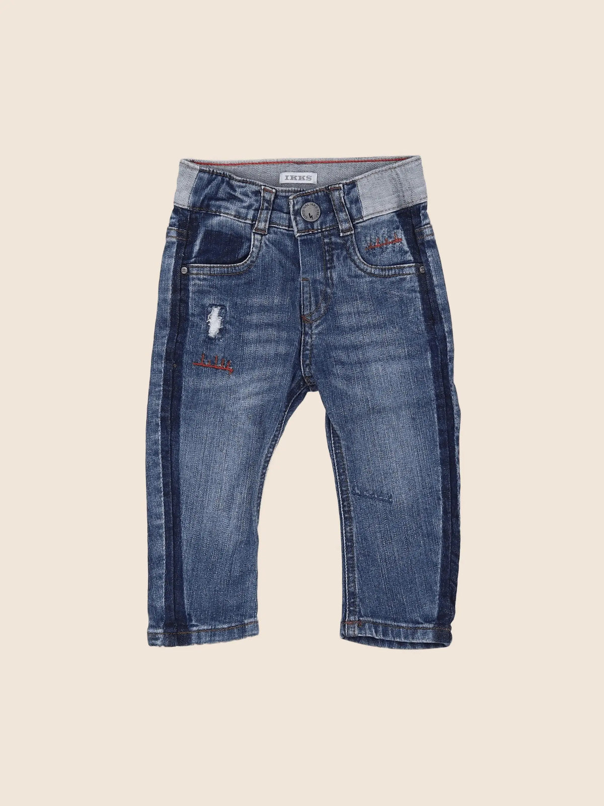IKKS - jean bleu - 12 mois