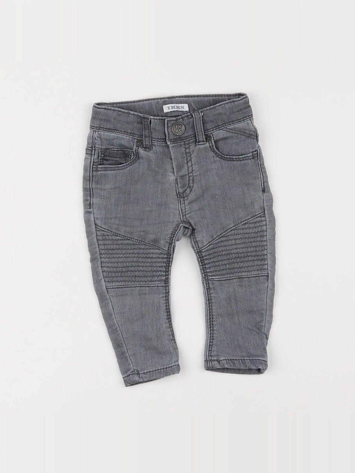IKKS - jean gris - 3 mois