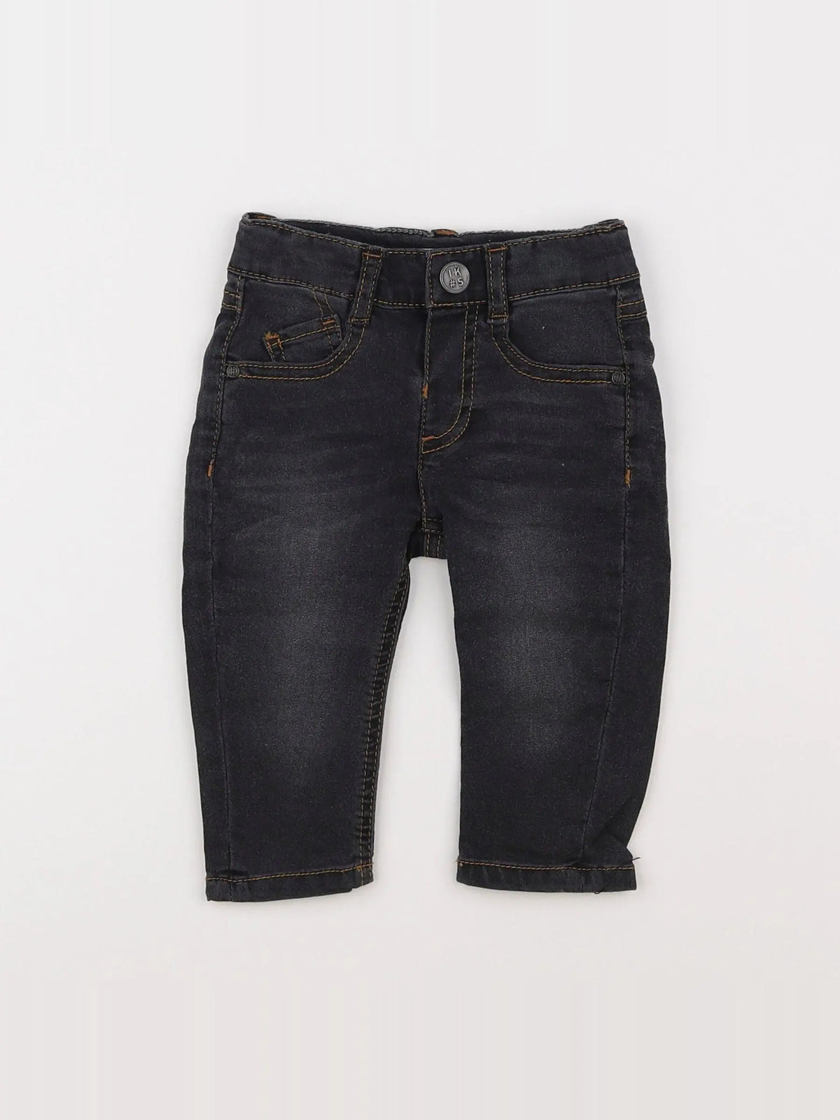 IKKS - jean noir - 6 mois