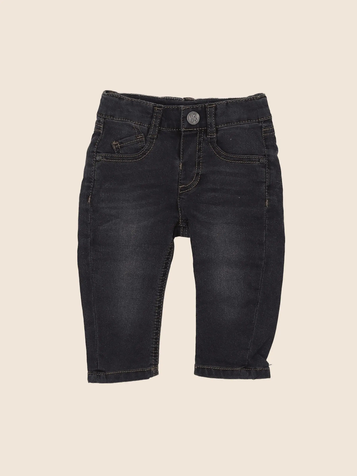IKKS - jean noir - 6 mois