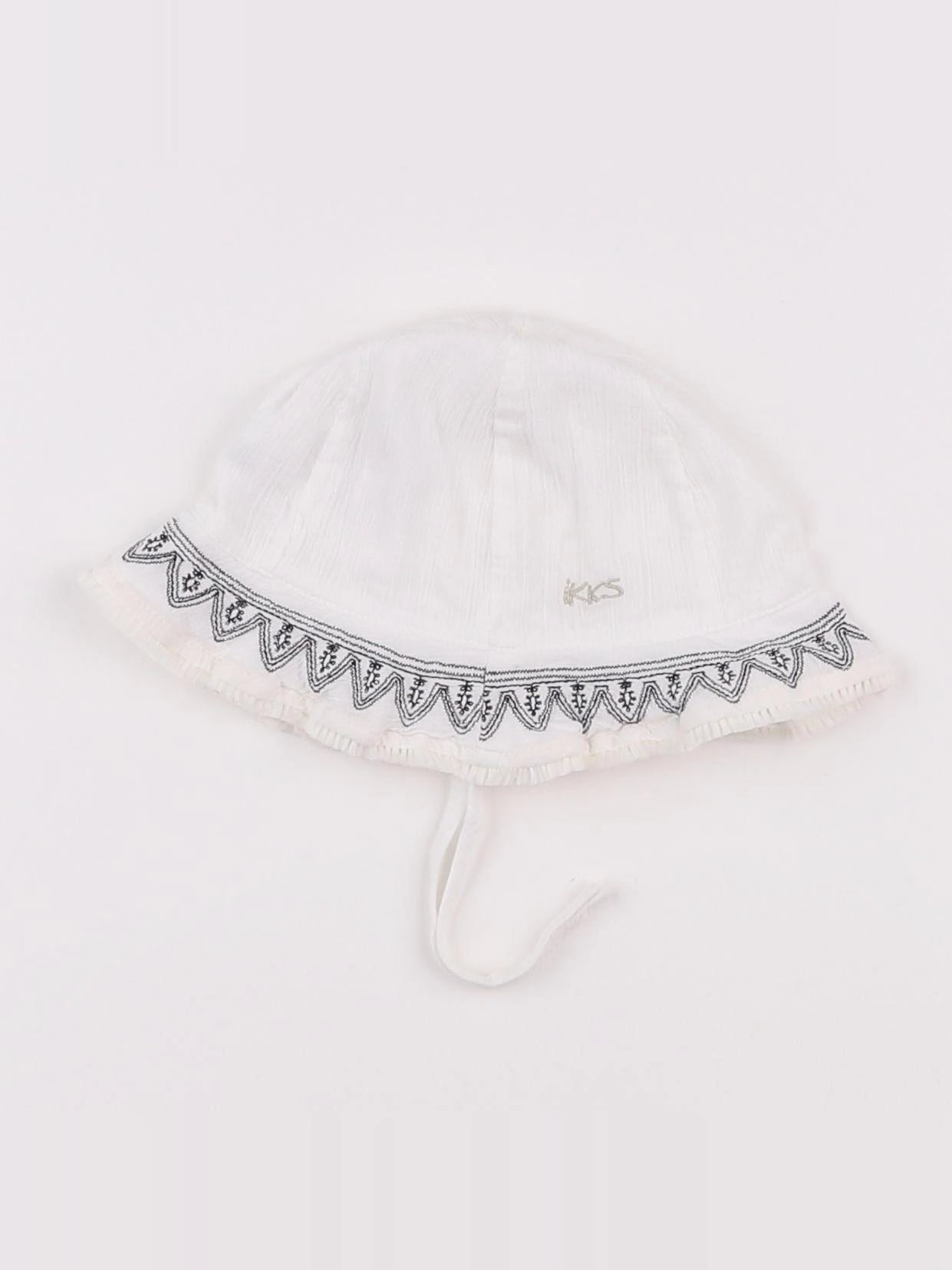 IKKS - chapeau blanc - 6 mois