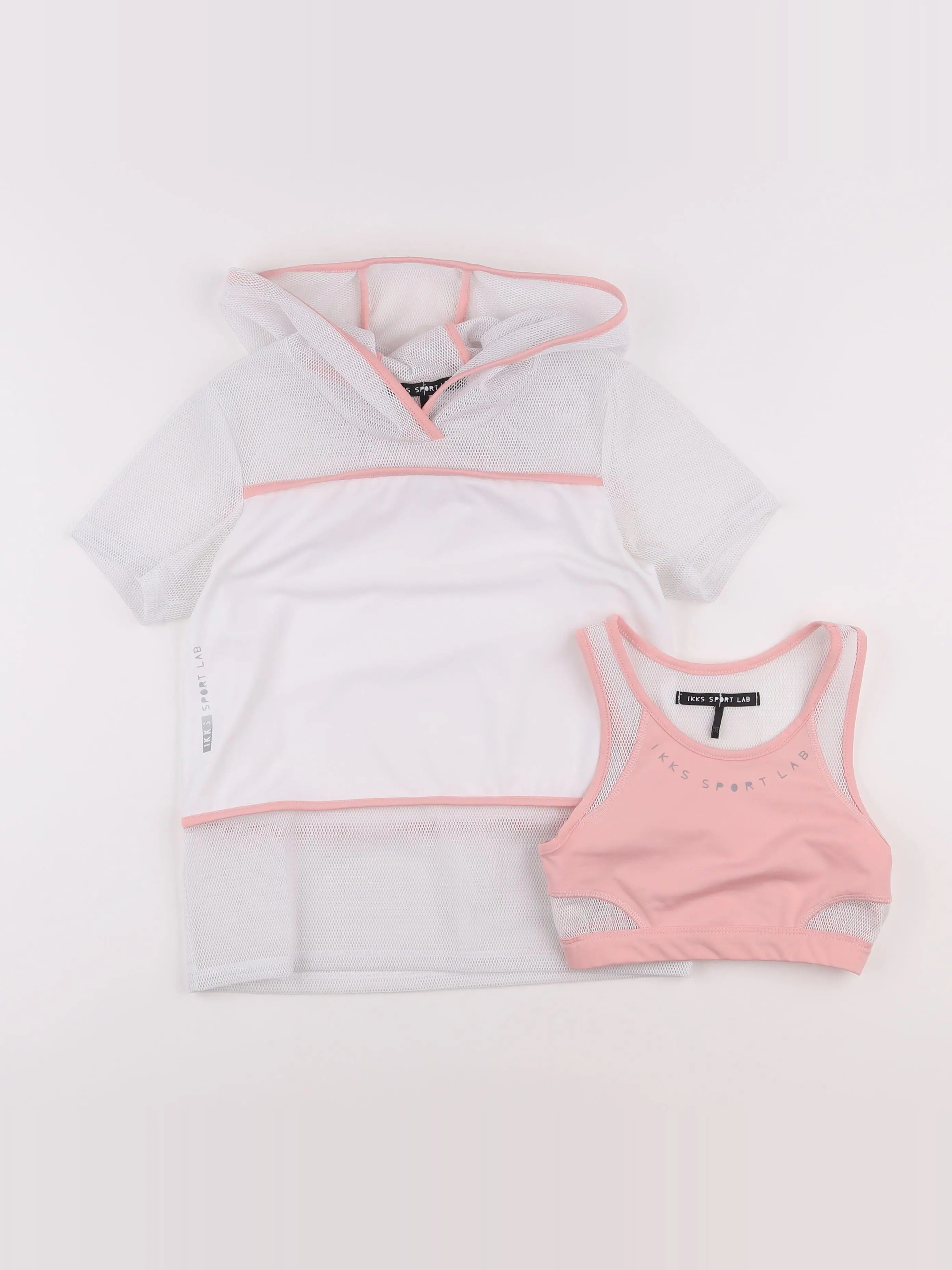 IKKS - ensemble blanc - 7 ans