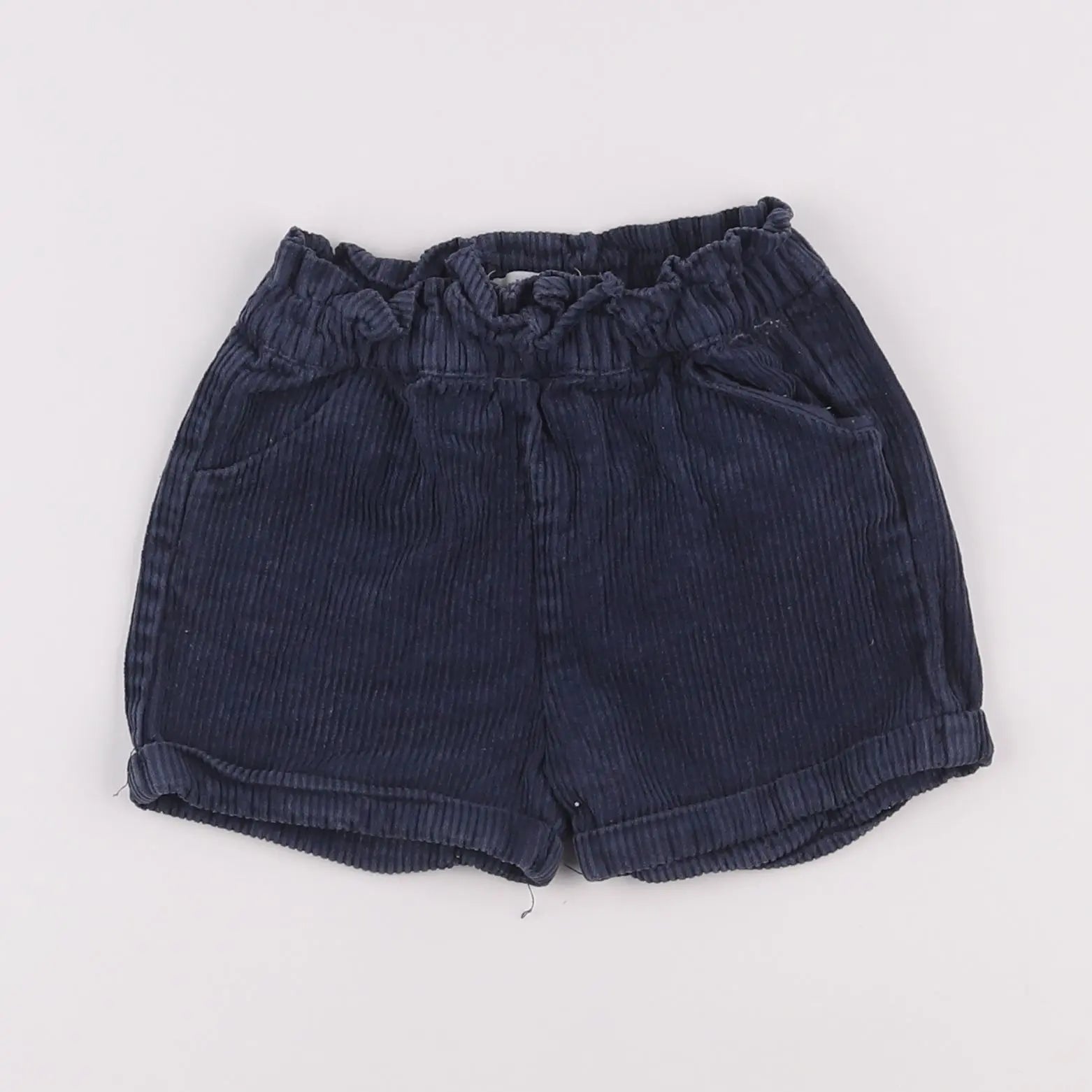 Vertbaudet - short bleu - 18 mois