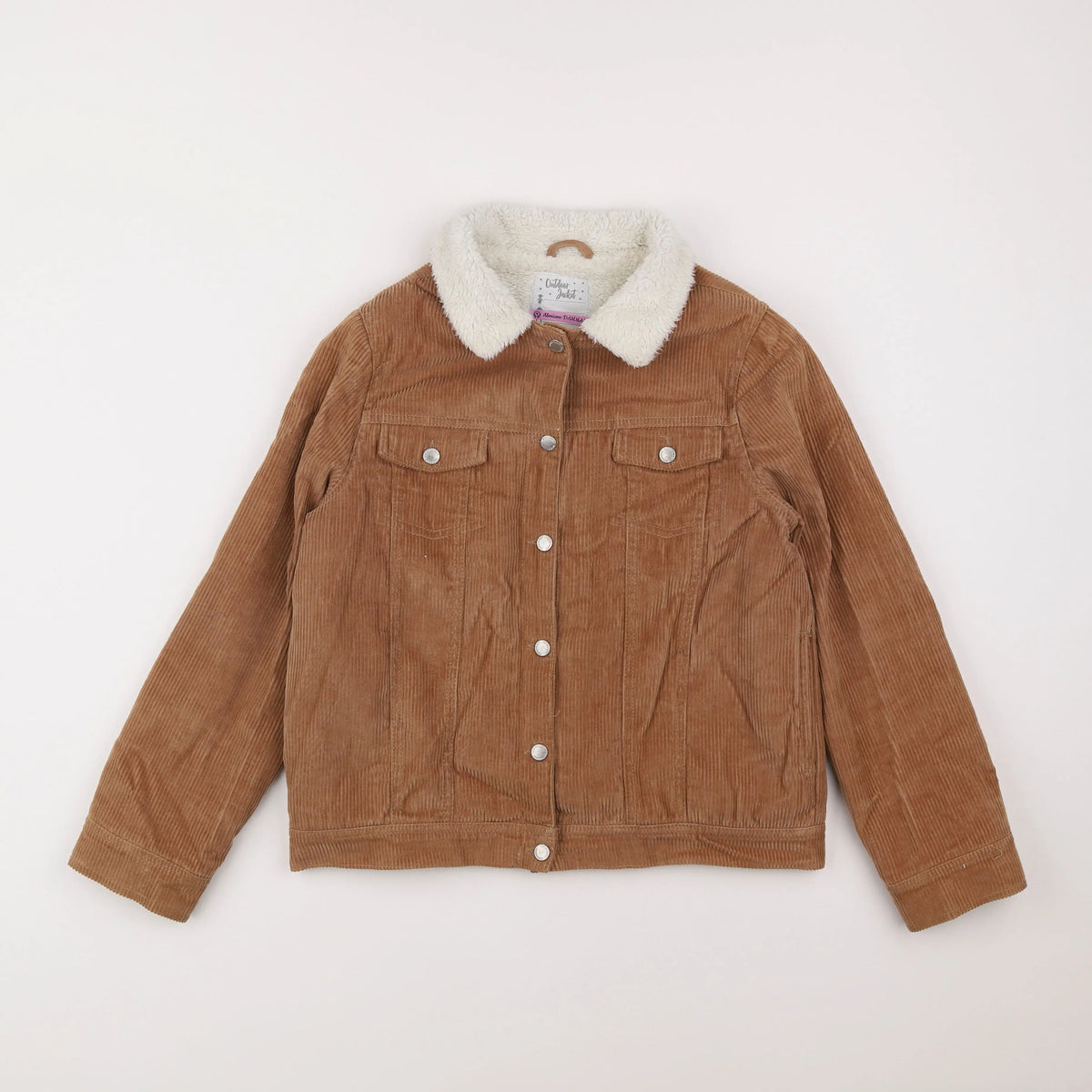 Vertbaudet - veste marron - 12 ans