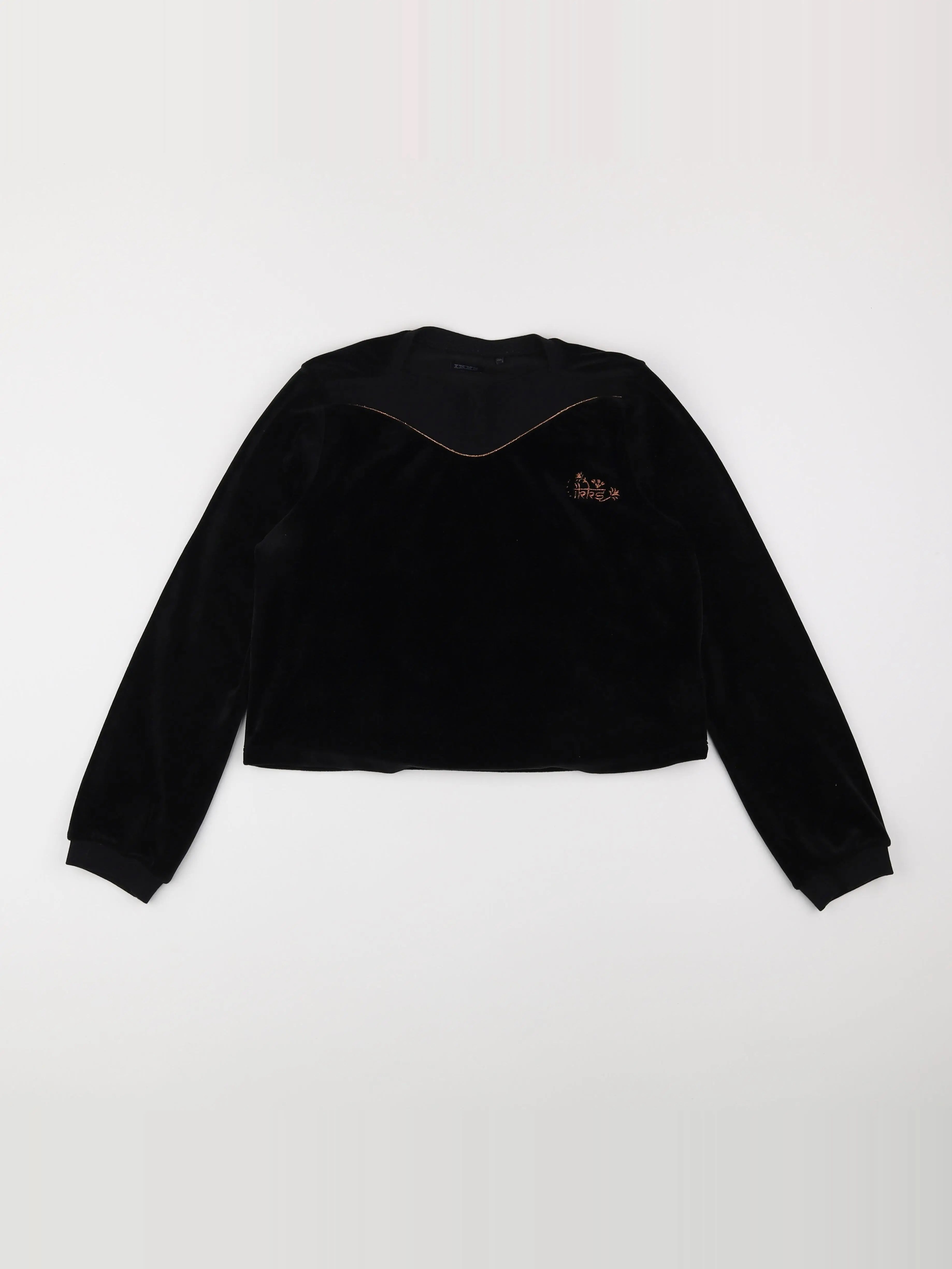 IKKS - sweat noir - 12 ans