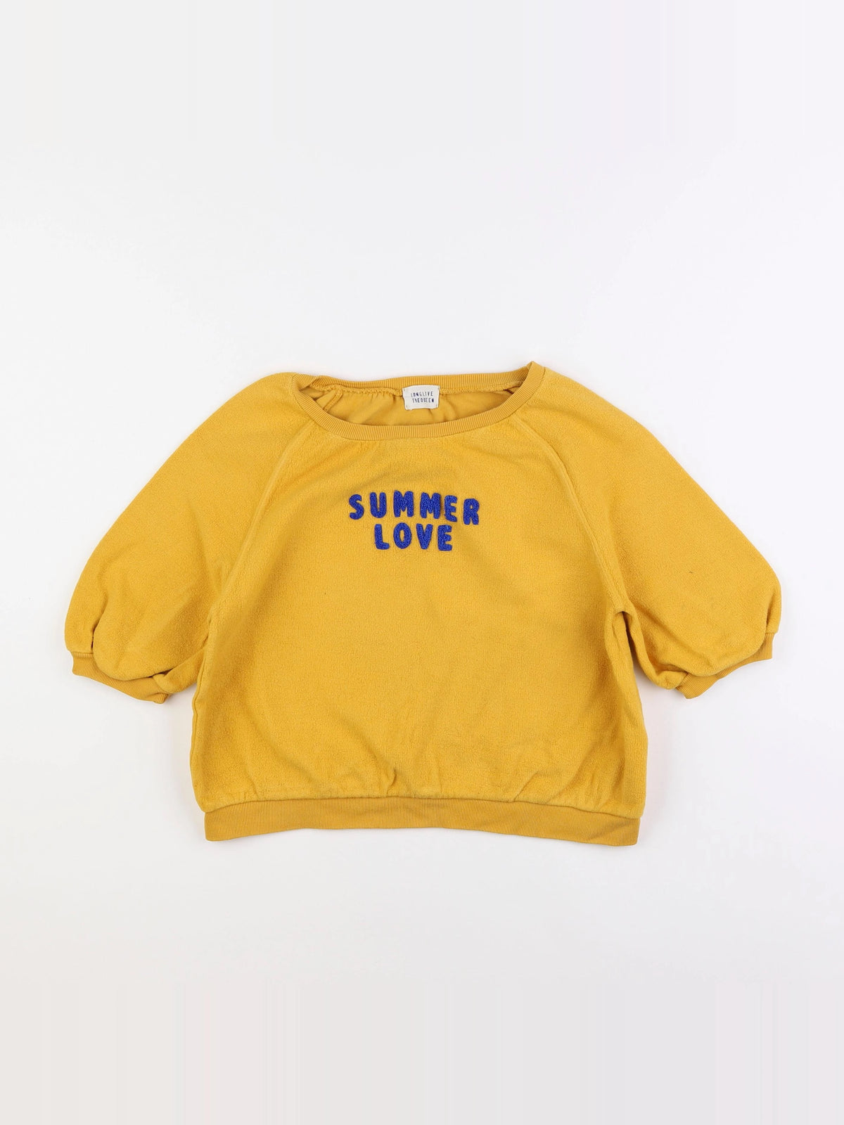 Longlivethequeen - sweat jaune - 10 ans