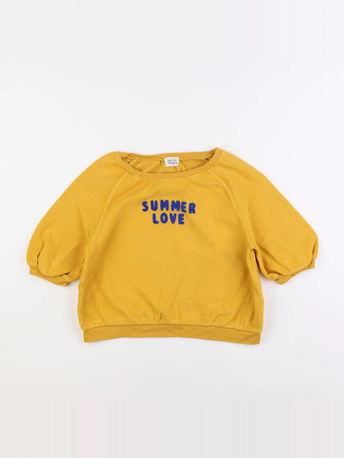 Longlivethequeen - sweat jaune - 10 ans
