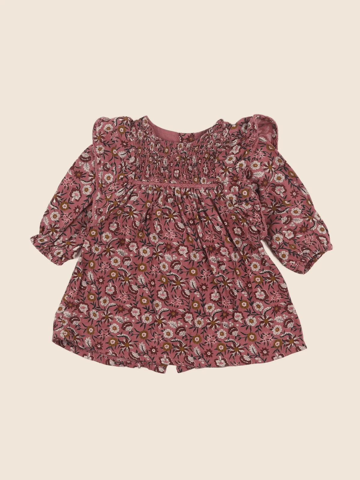 Vertbaudet - robe multicolore - 6 mois