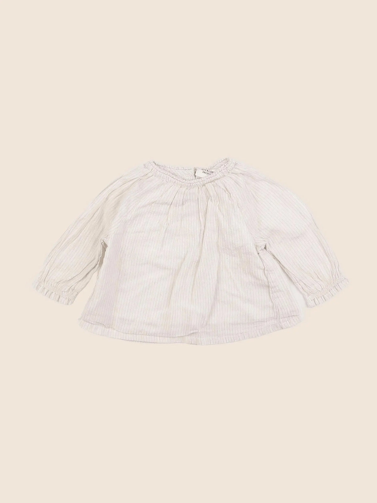 Tape à l'oeil - blouse beige - 3 mois