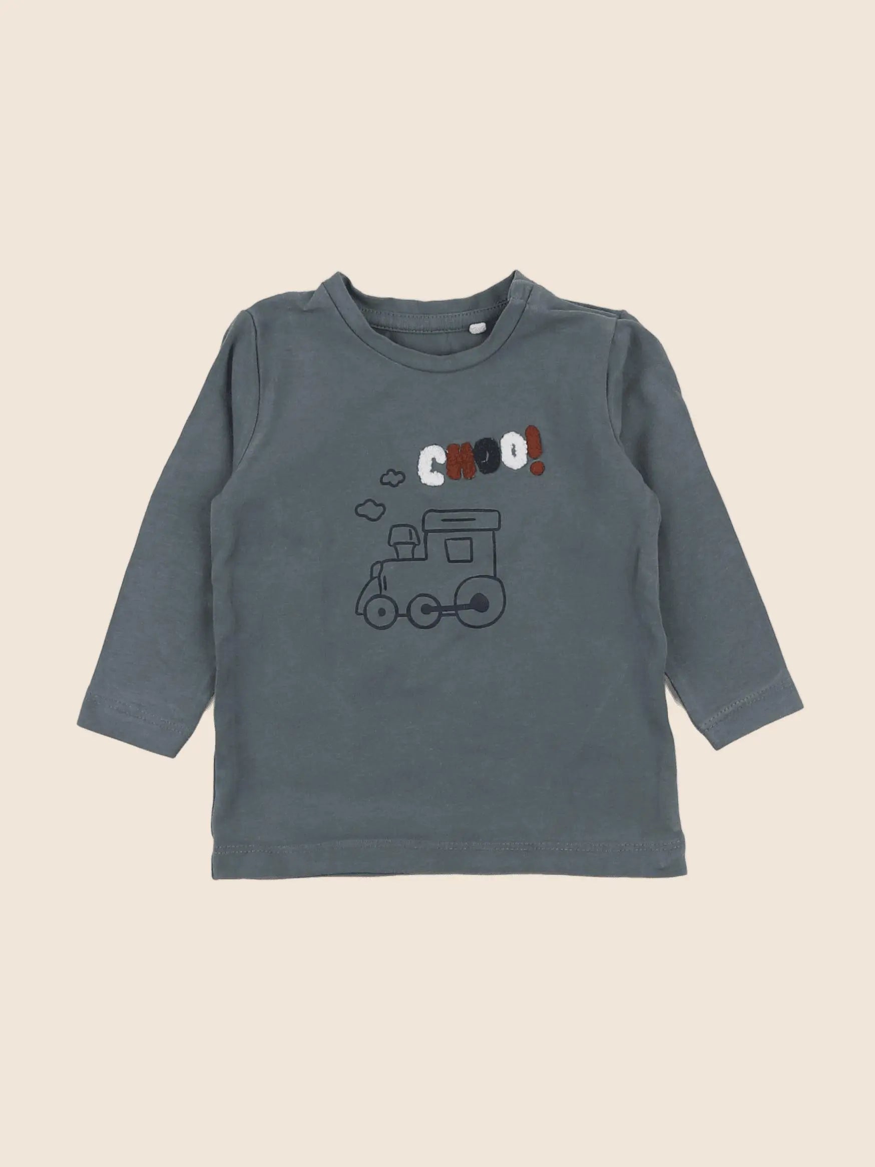 Name it - tee-shirt bleu - 3/6 mois