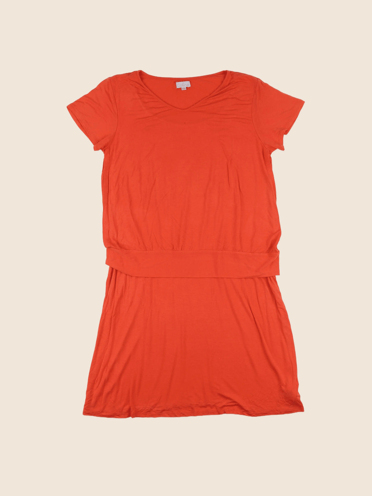 Vertbaudet - robe grossesse orange - 42 à 44