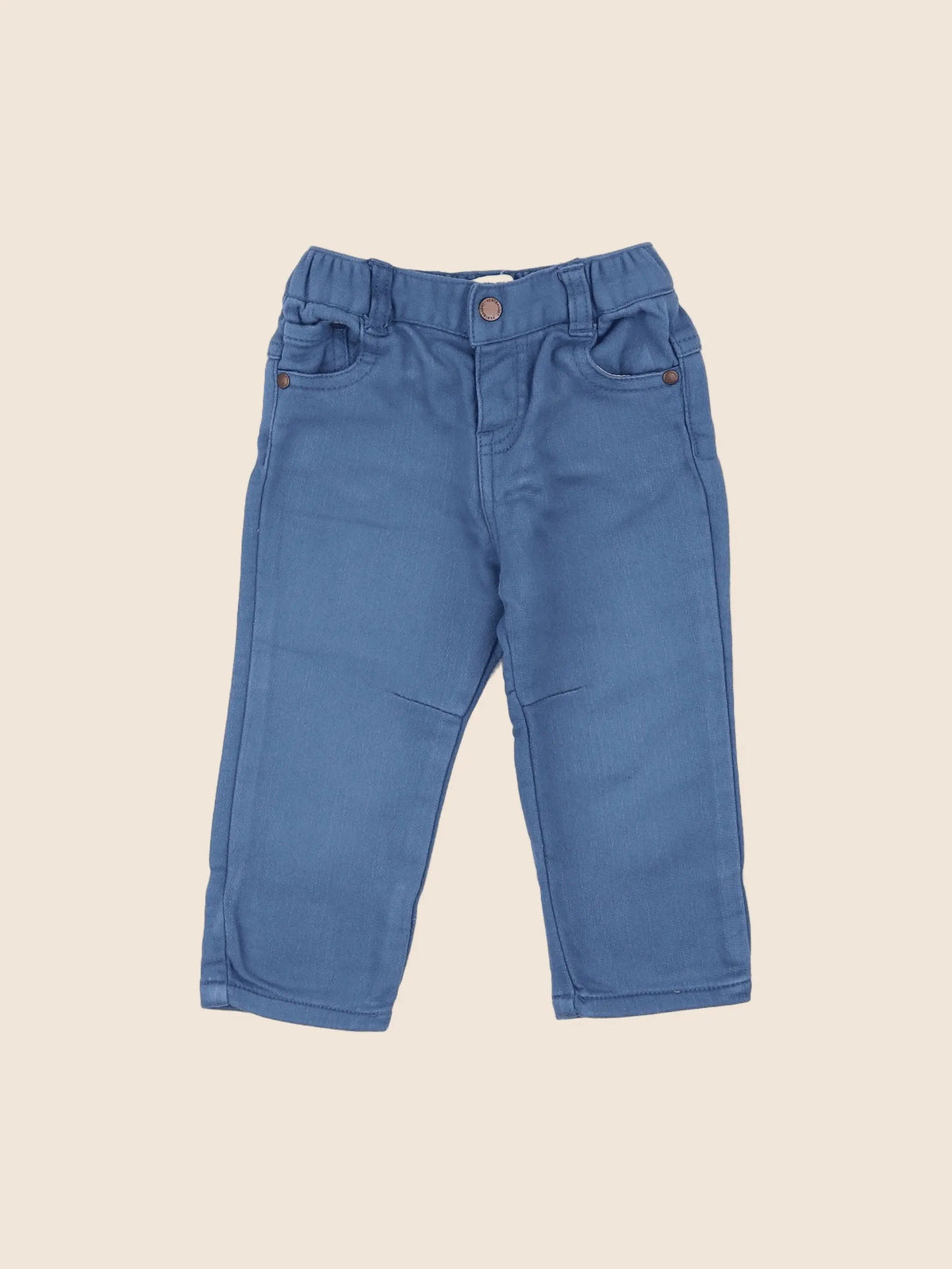 Vertbaudet - jean bleu - 6 mois