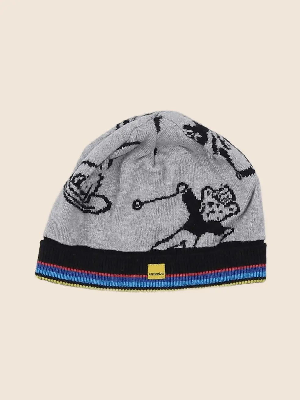 Catimini - bonnet multicolore - 12 mois