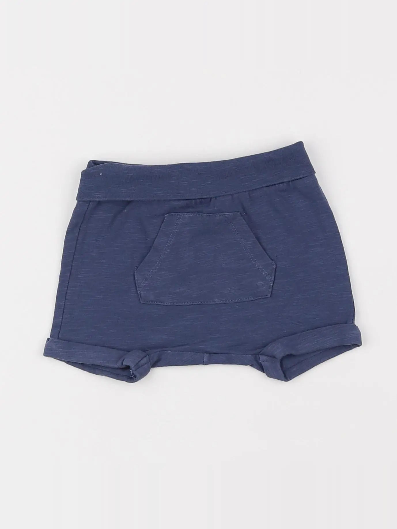 H&M - short bleu - 3 mois