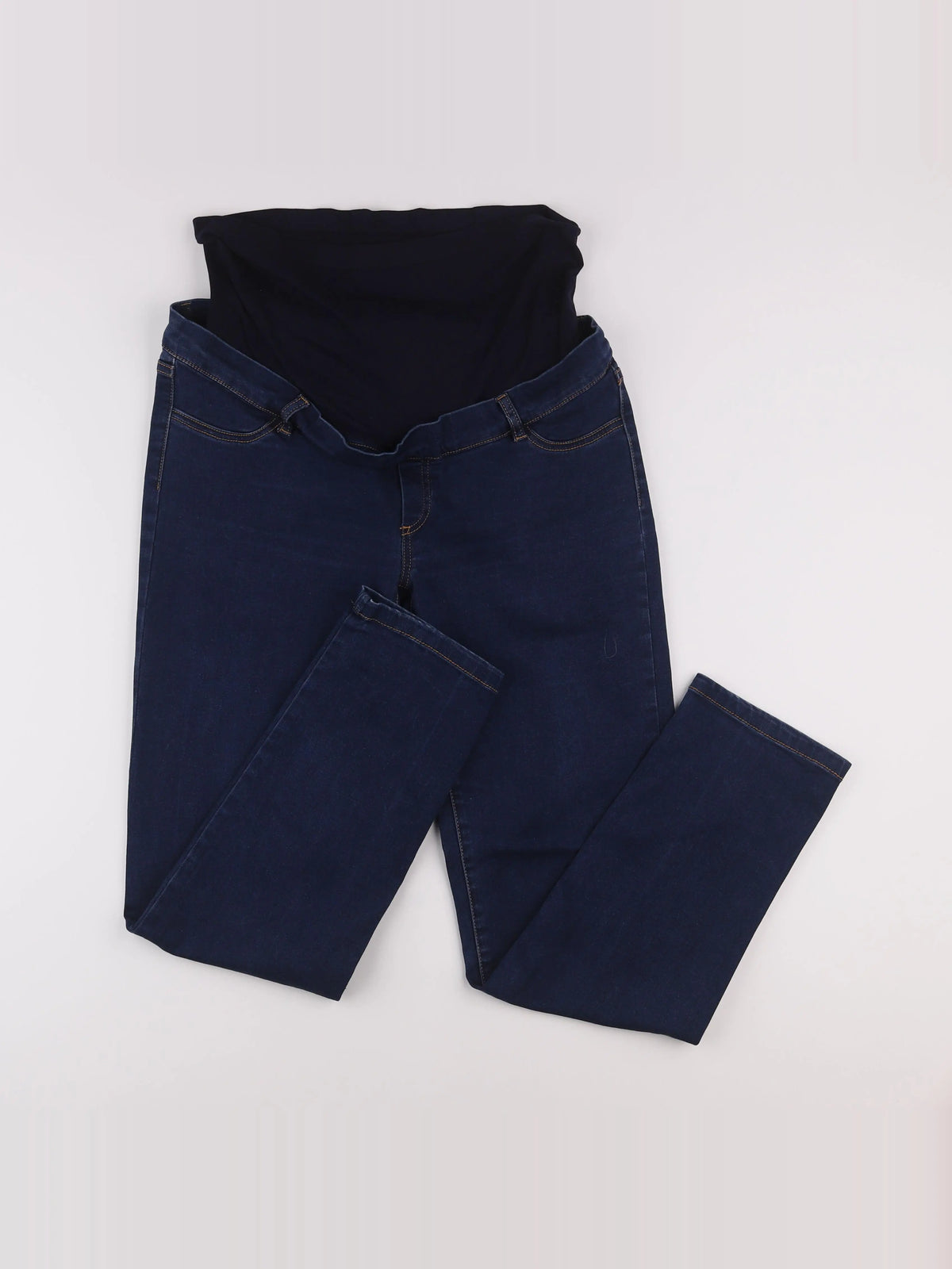 Envie de fraise - jean grossesse bleu - 44