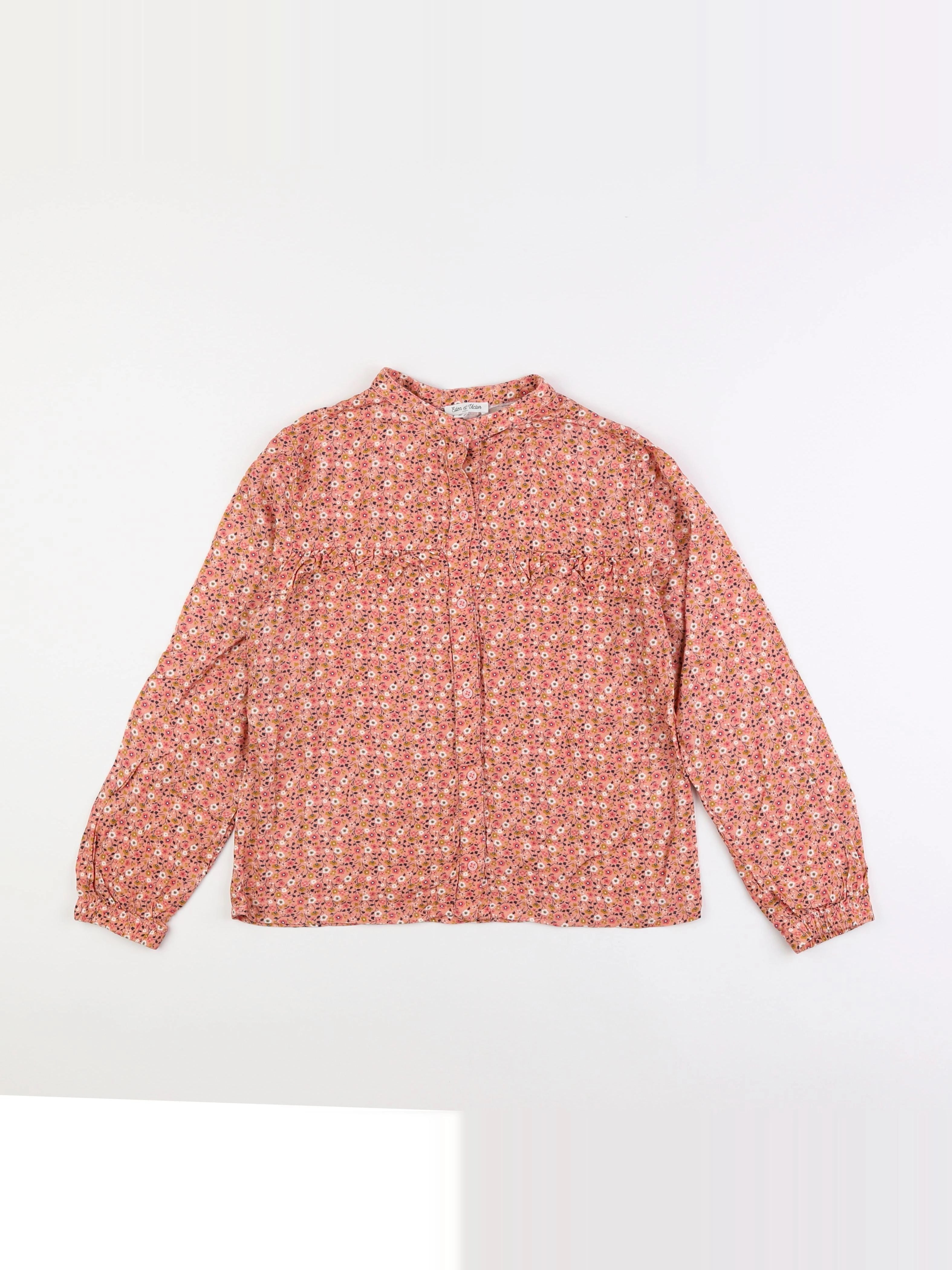 Eden & Victor - blouse rose - 10 ans
