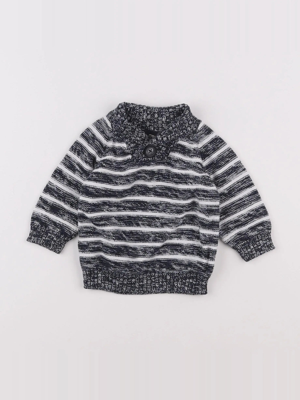 Tape à l'oeil - pull noir - 6 mois