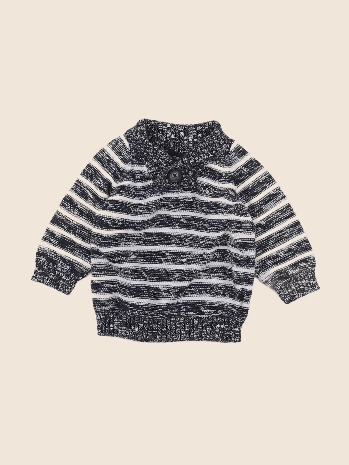 Tape à l'oeil - pull noir - 6 mois