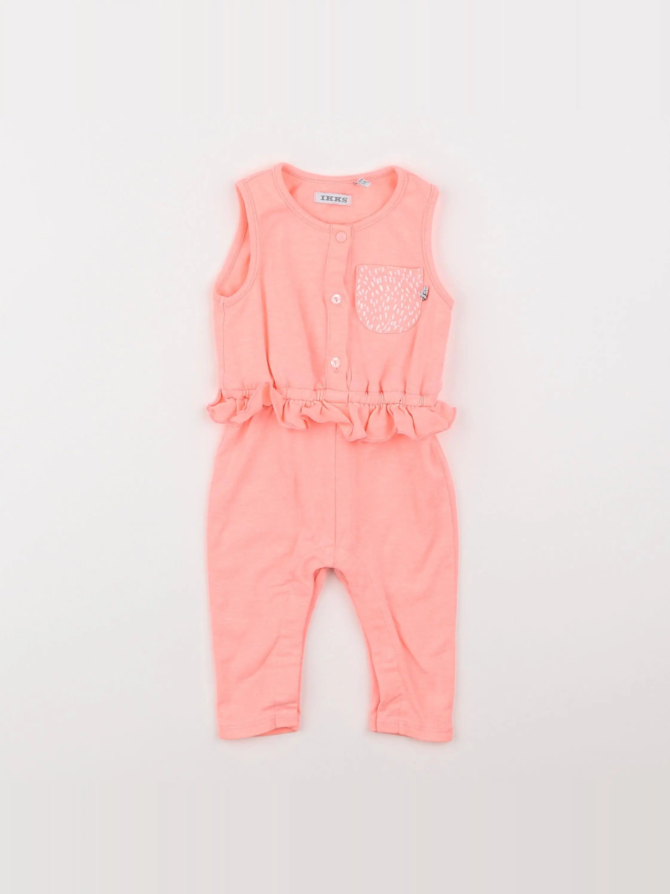IKKS - combinaison rose - 3 mois