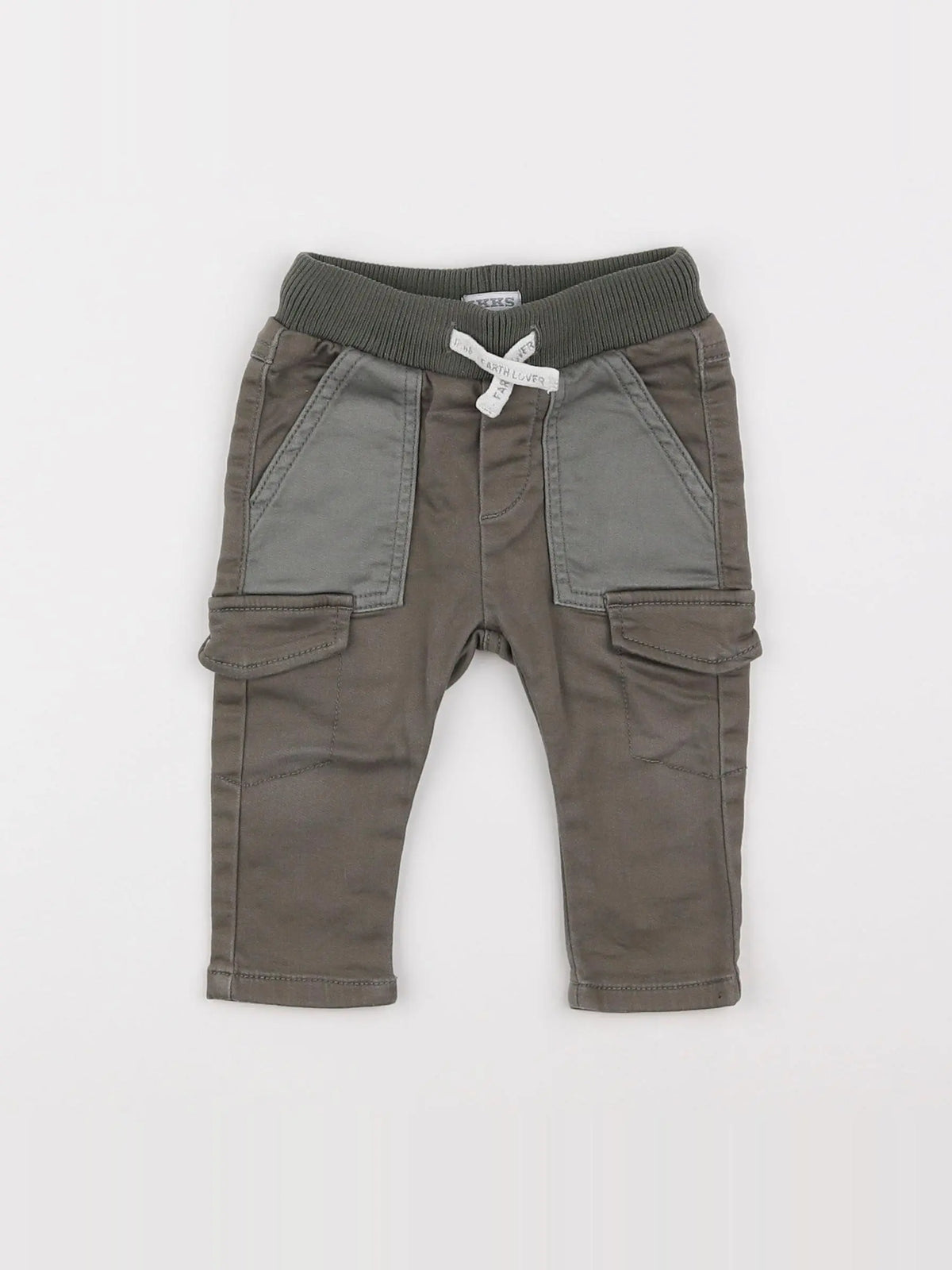IKKS - pantalon vert - 12 mois