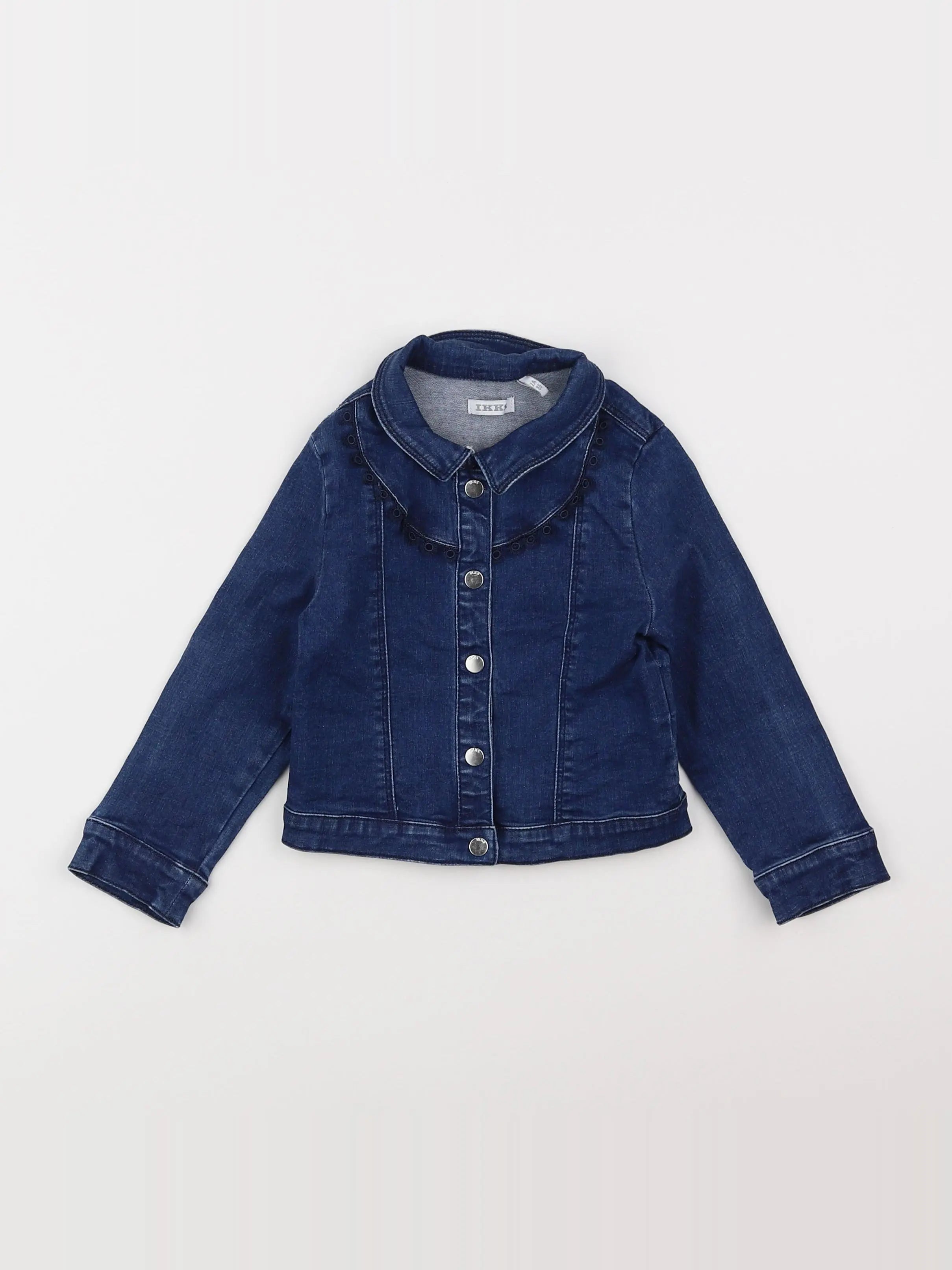 IKKS - veste imprimé au dos bleu - 2 ans