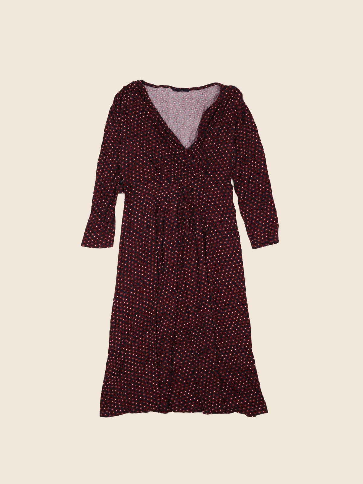 Kiabi - robe grossesse, allaitement rouge - 34 à 36