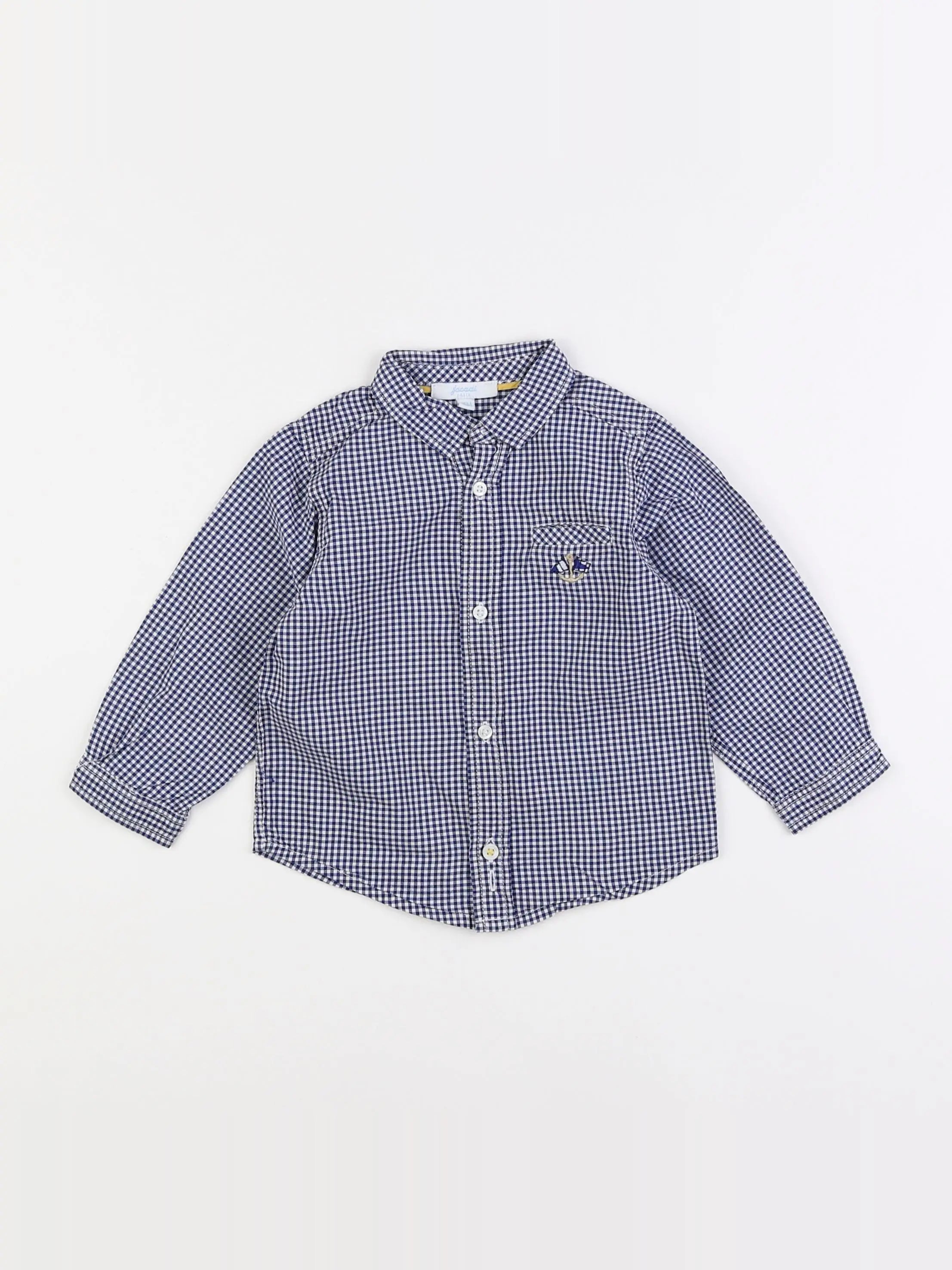 Jacadi - chemise bleu - 18 mois