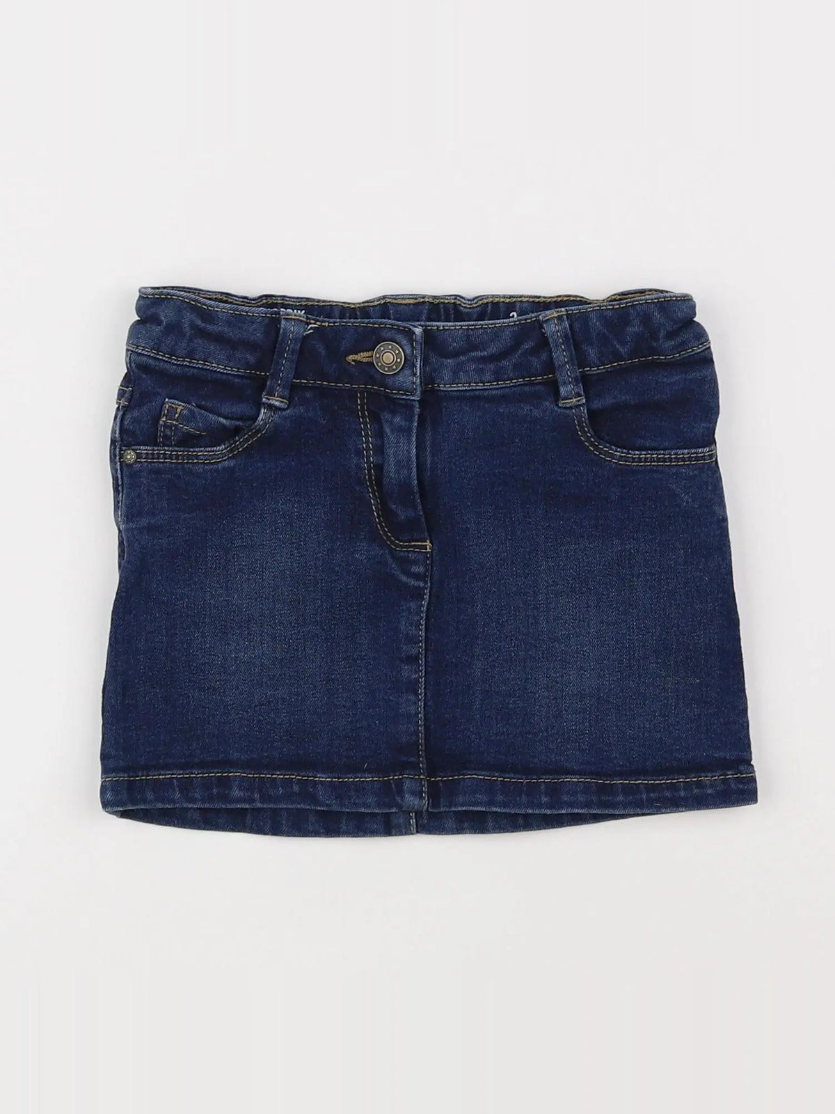 Monoprix - jupe bleu - 3 ans