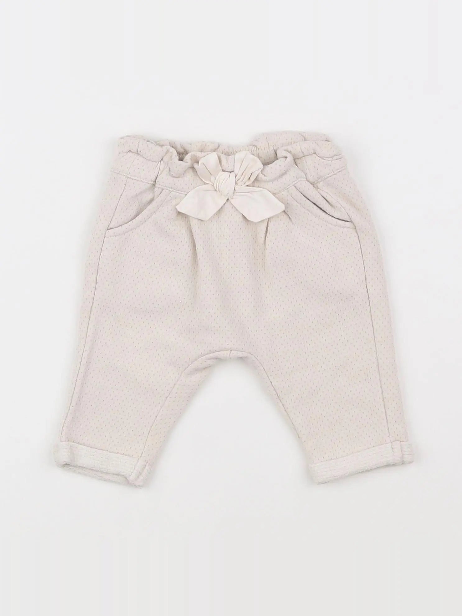 Tape à l'oeil - jogging blanc - 3 mois