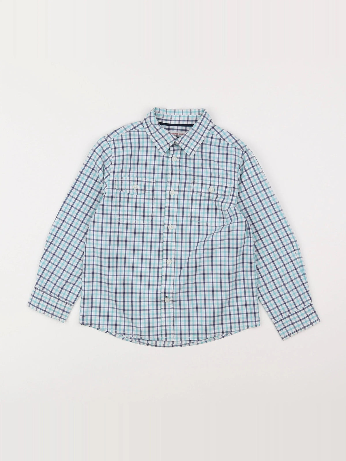 Monoprix - chemise vert - 6 ans