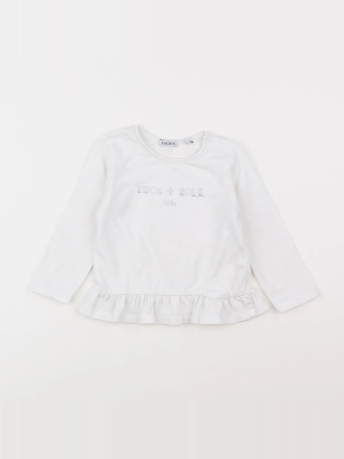IKKS - tee-shirt blanc - 18 mois