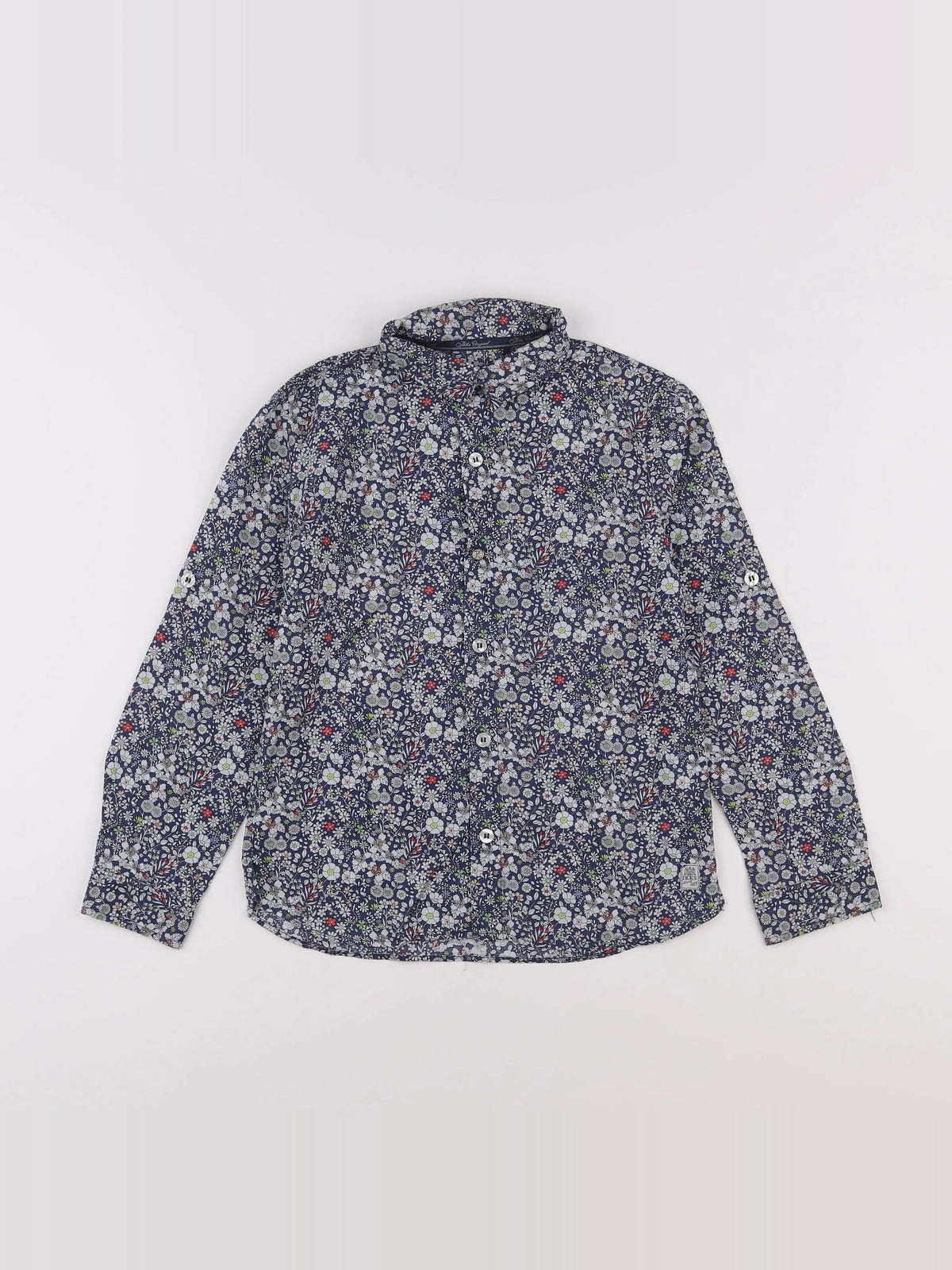 IKKS - chemise bleu - 8 ans