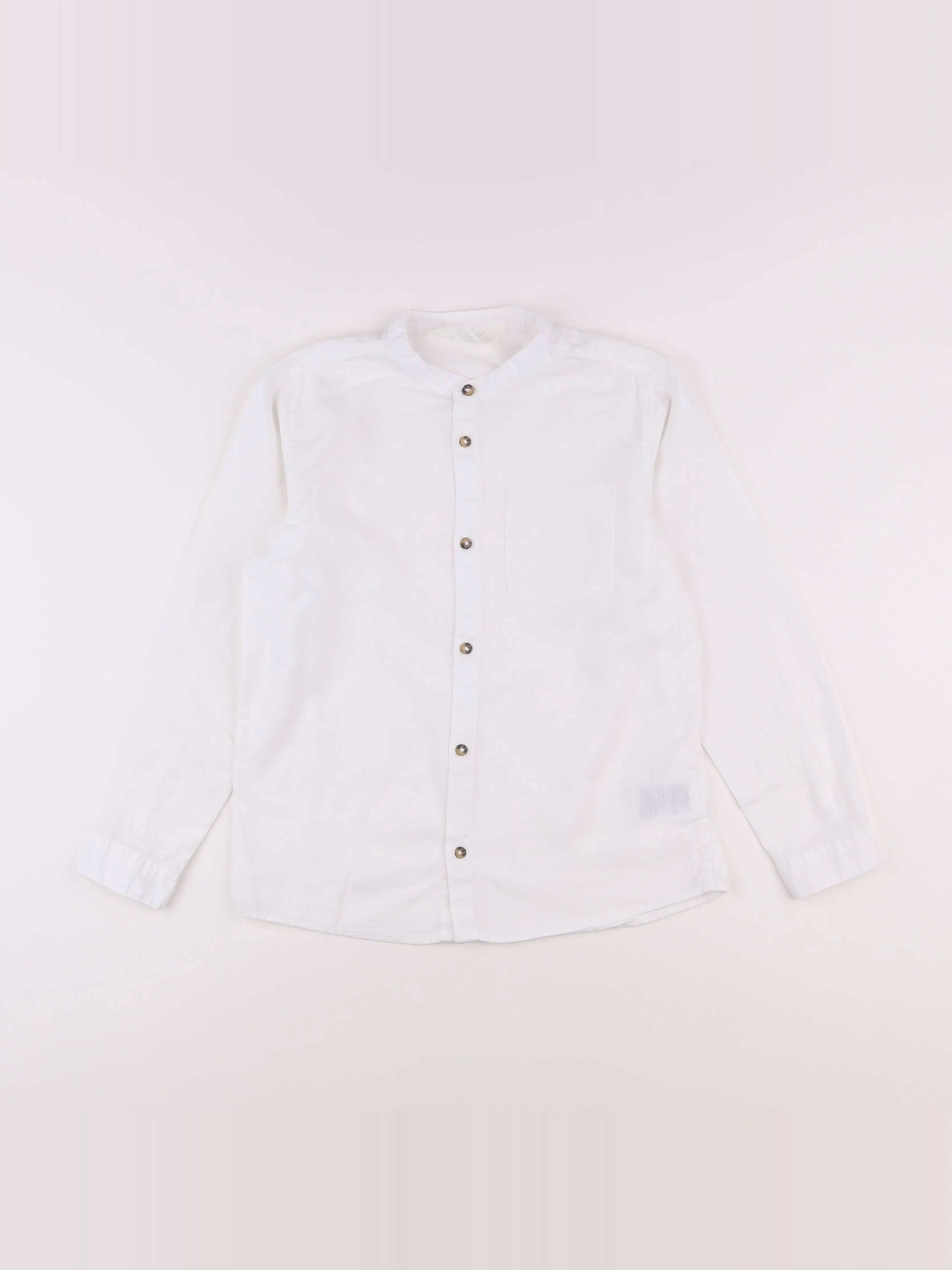 H&M - chemise blanc - 8/9 ans