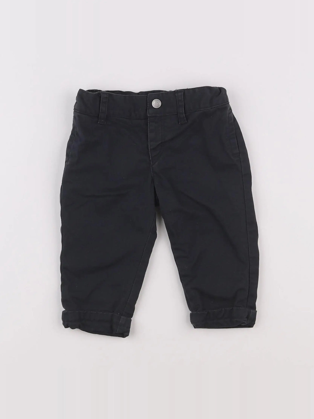 Petit Bateau - pantalon noir - 3 mois