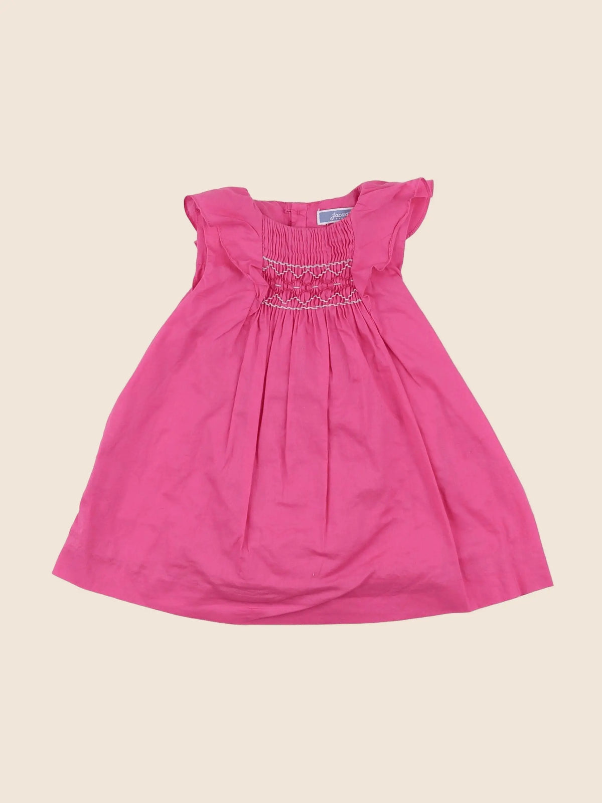 Jacadi - robe rose - 6 mois
