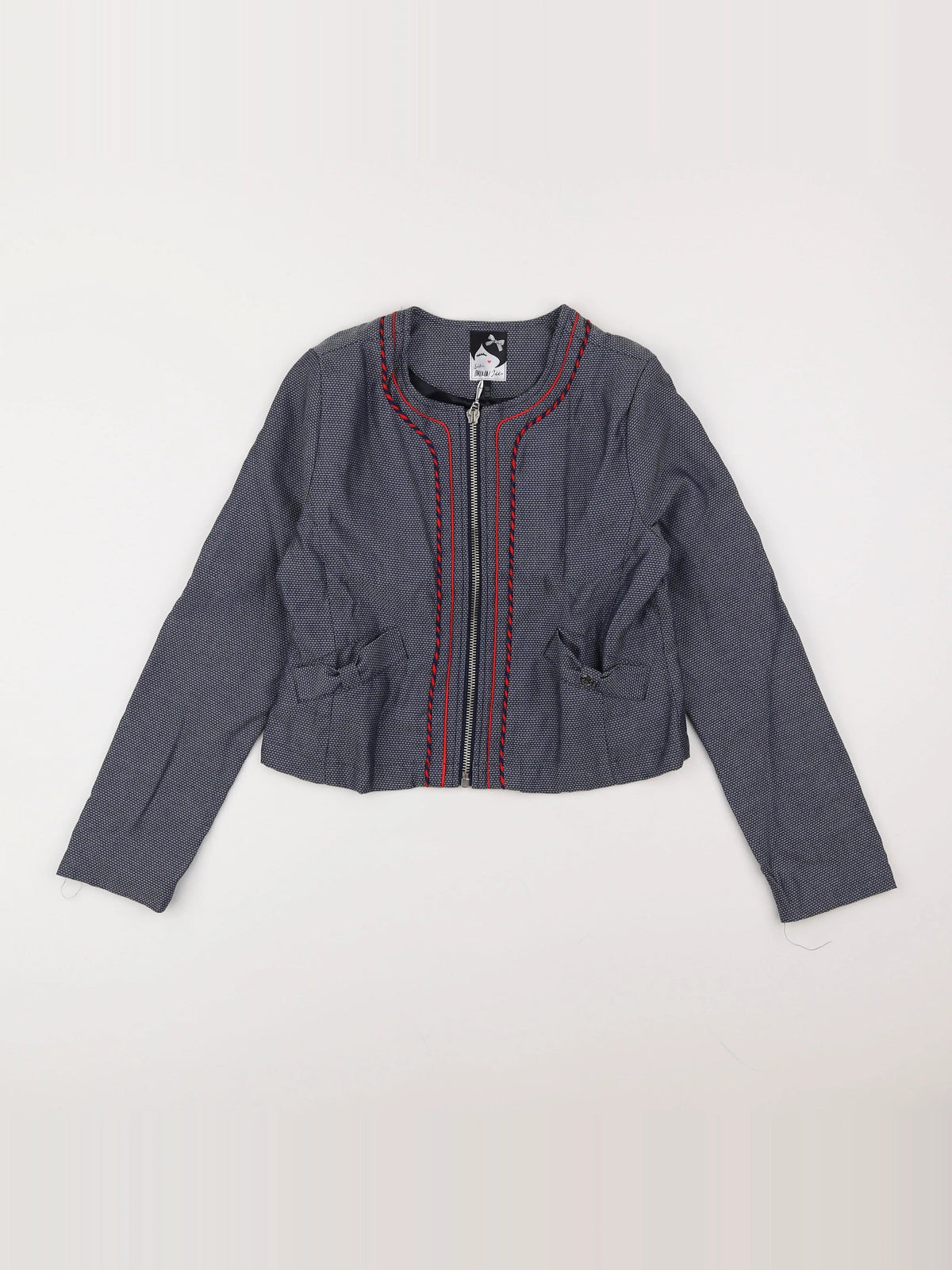 IKKS - veste bleu - 10 ans