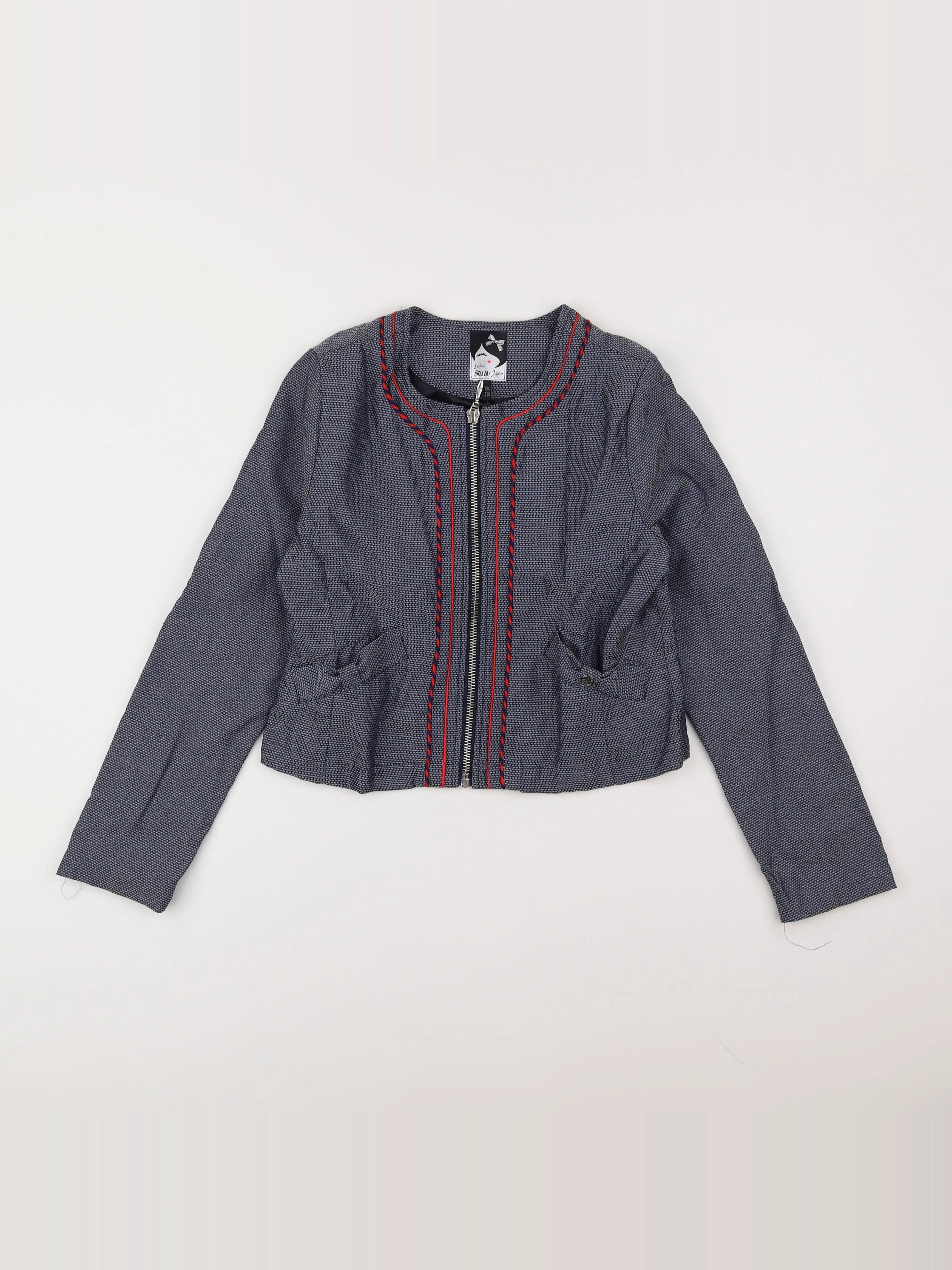 IKKS - veste bleu - 10 ans