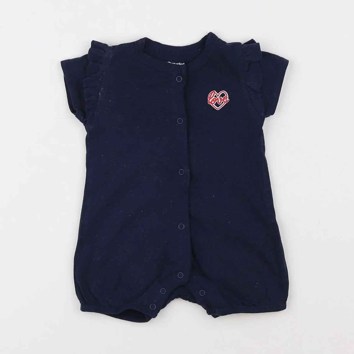 Vertbaudet - combinaison bleu - 3 mois