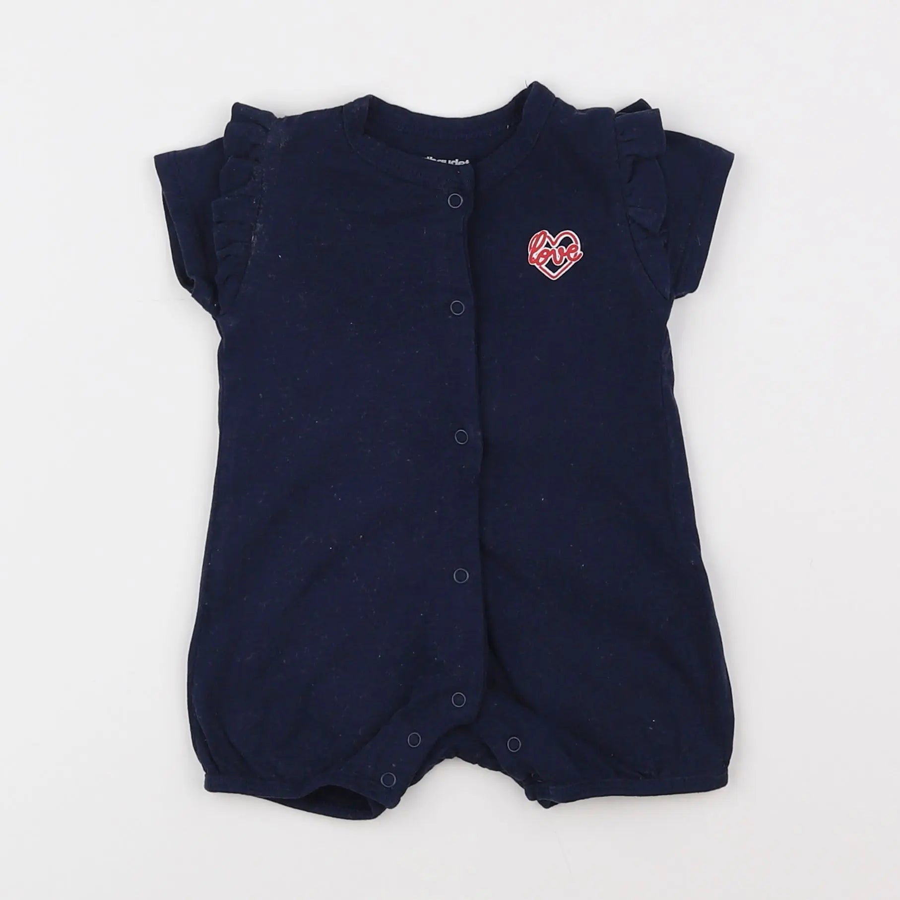 Vertbaudet - combinaison bleu - 3 mois