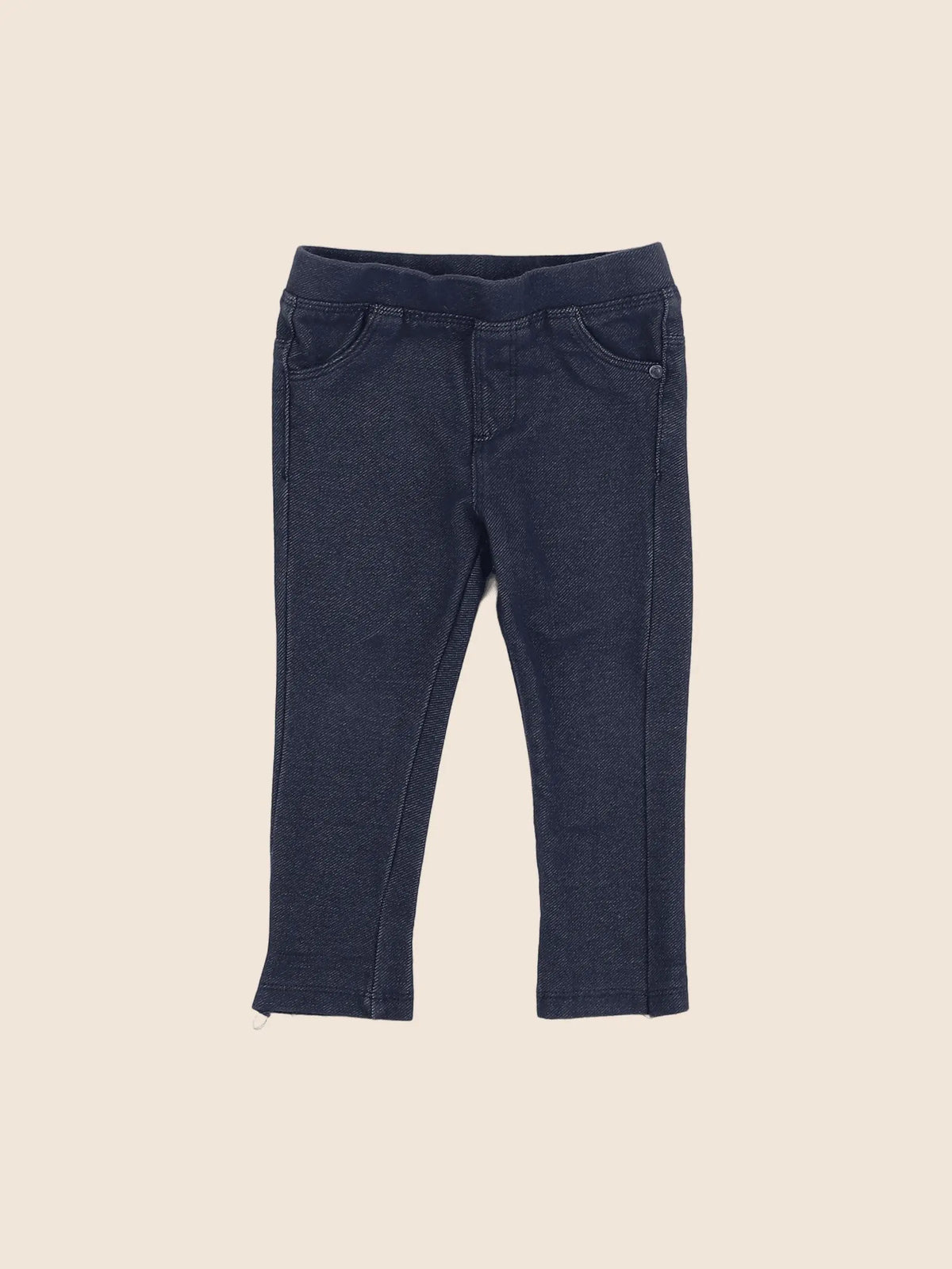 Vertbaudet - jegging bleu - 12 mois